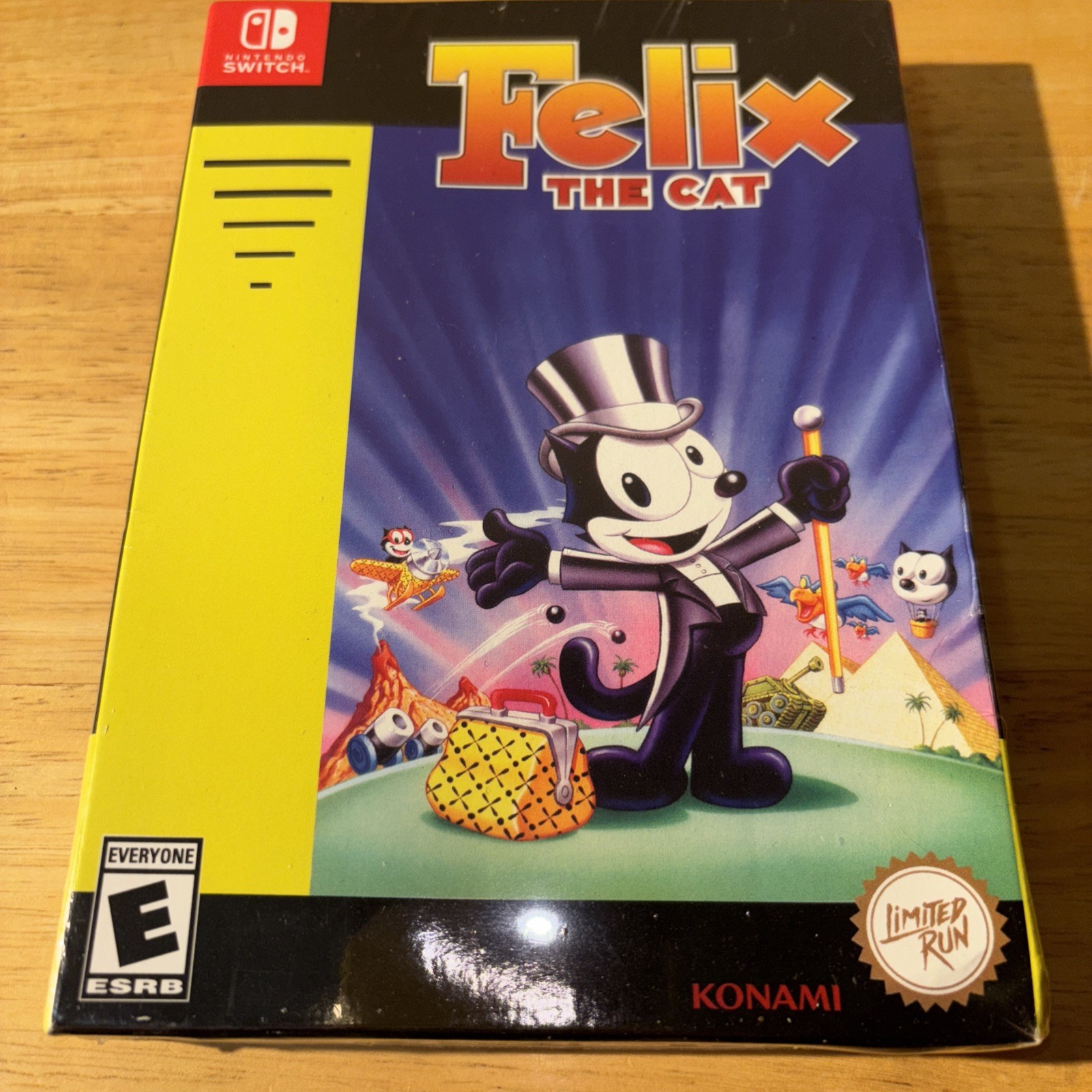 BRAND NEW FELIX THE CAT CLASSIC EDITION LIMITED RUN GAMES COLLECTOR’S SWITCH