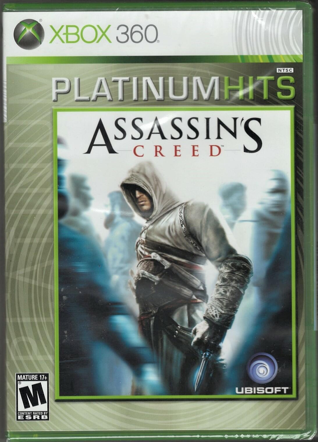 Assassin”s Creed (Platinum Hits) Xbox 360 (Brand New Factory Sealed US Version)