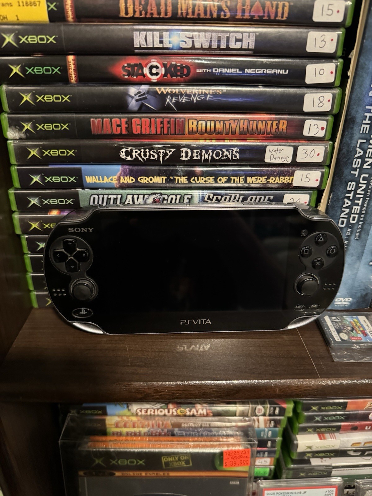 Sony Playstation PS Vita PCH-1001 Black Handheld Console System Bundle – Tested
