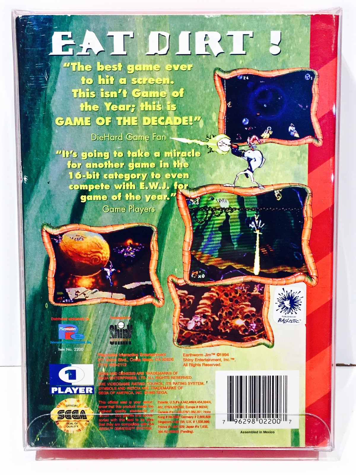 25 Box Protectors For SEGA GENESIS / MASTER / 32X Video Game Boxes Display CIB