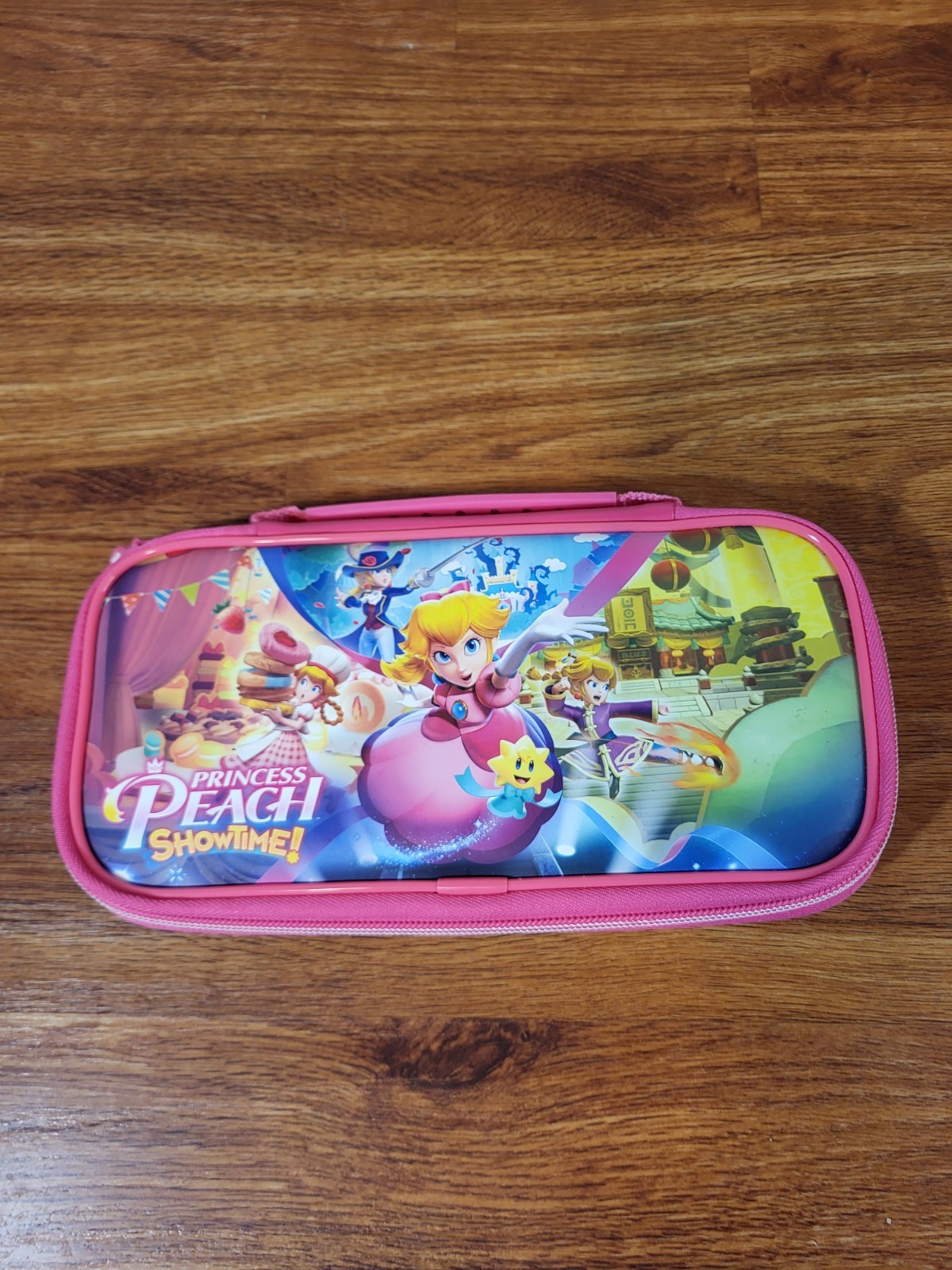 Princess Peach Showtime Nintendo Switch Travel Case Only Pink