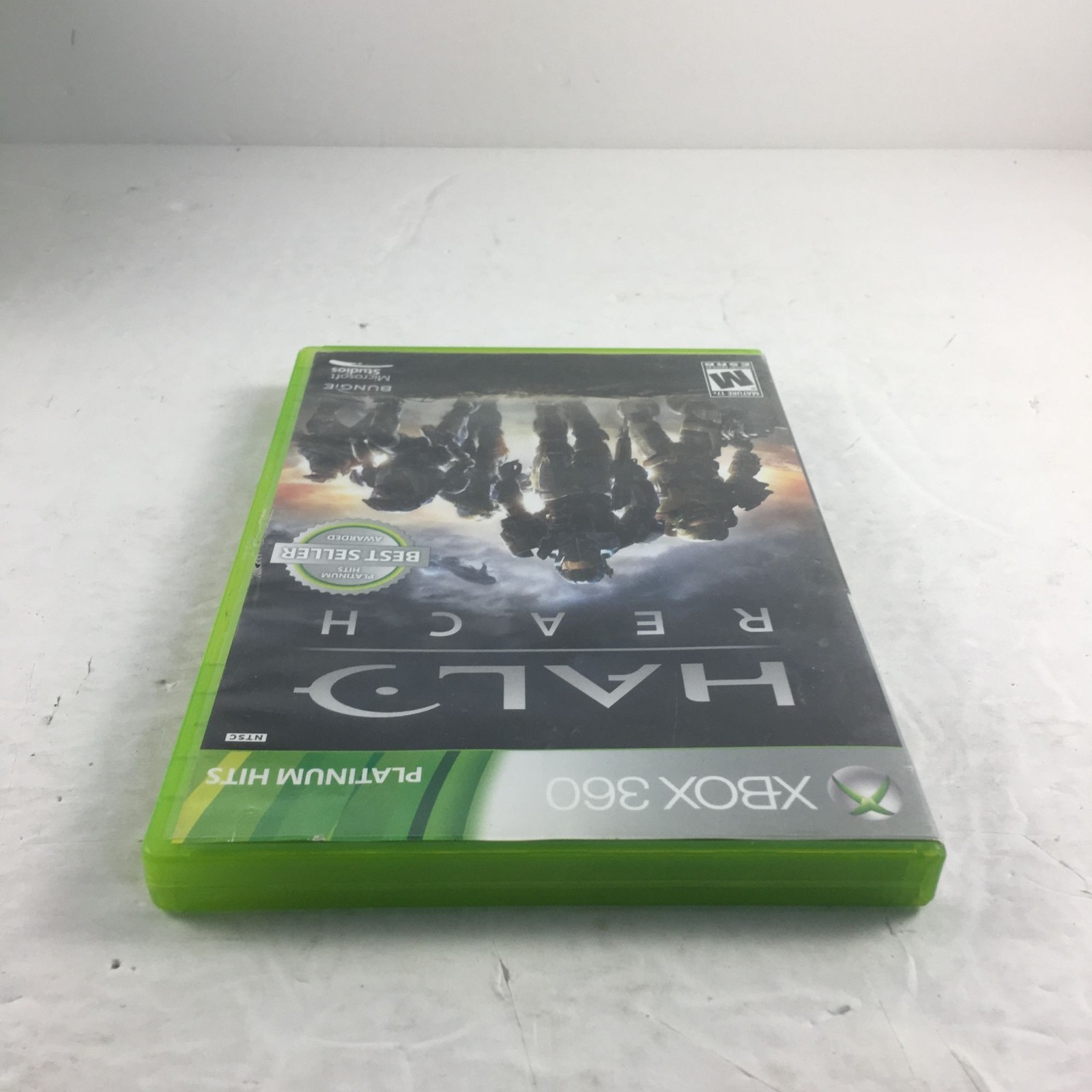 MICROSOFT XBOX 360 HALO REACH PLATINUM HITS MANUAL INCLUDED