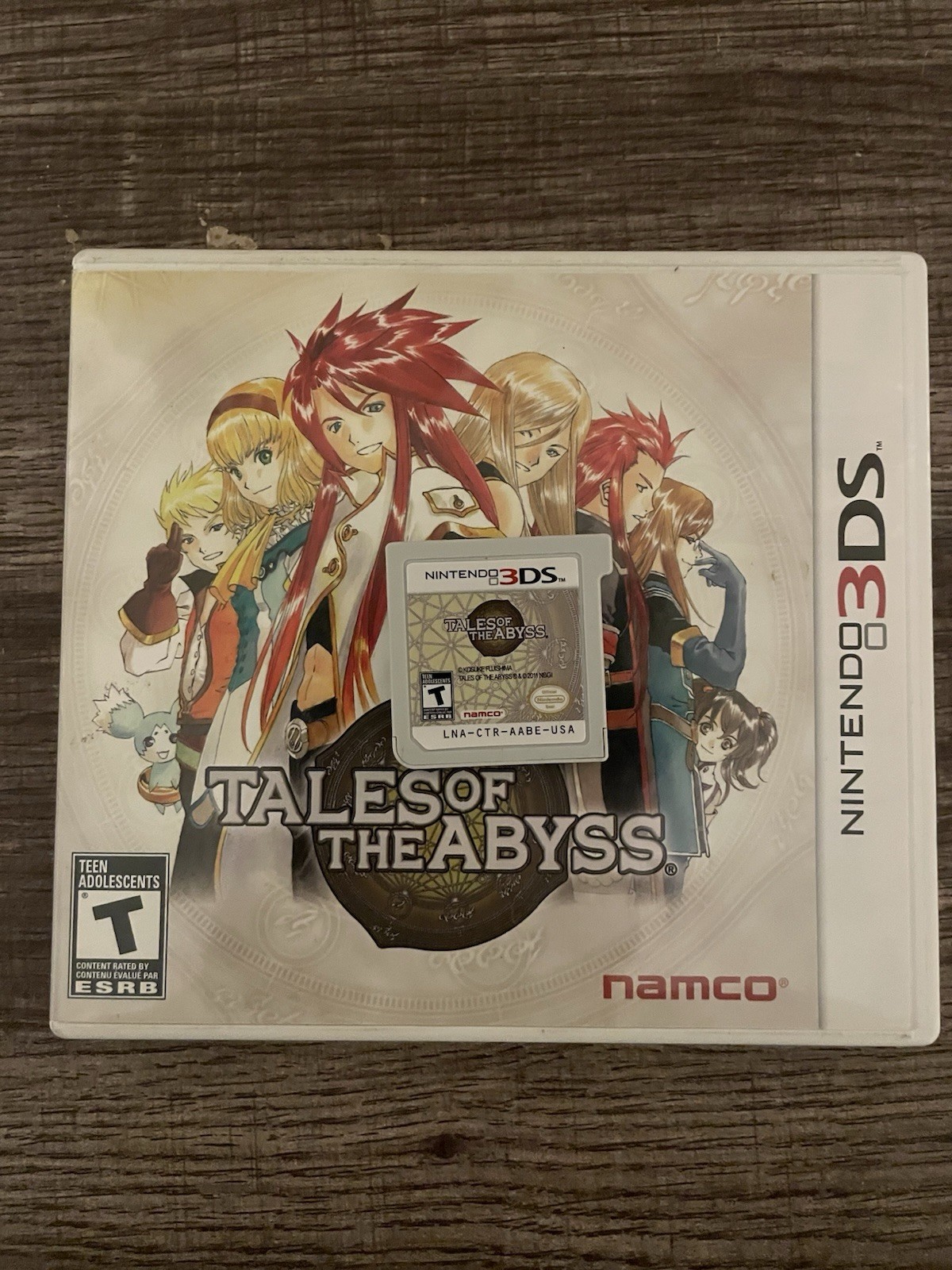 Nintendo Tales of the Abyss Nintendo 3DS T-Teen NTSC-U/C w/ Case & Manual Namco