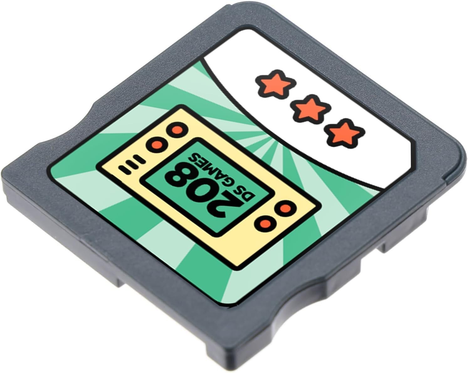 2025 Multilingual Retro Cartridge – 208 Games for DS Systems