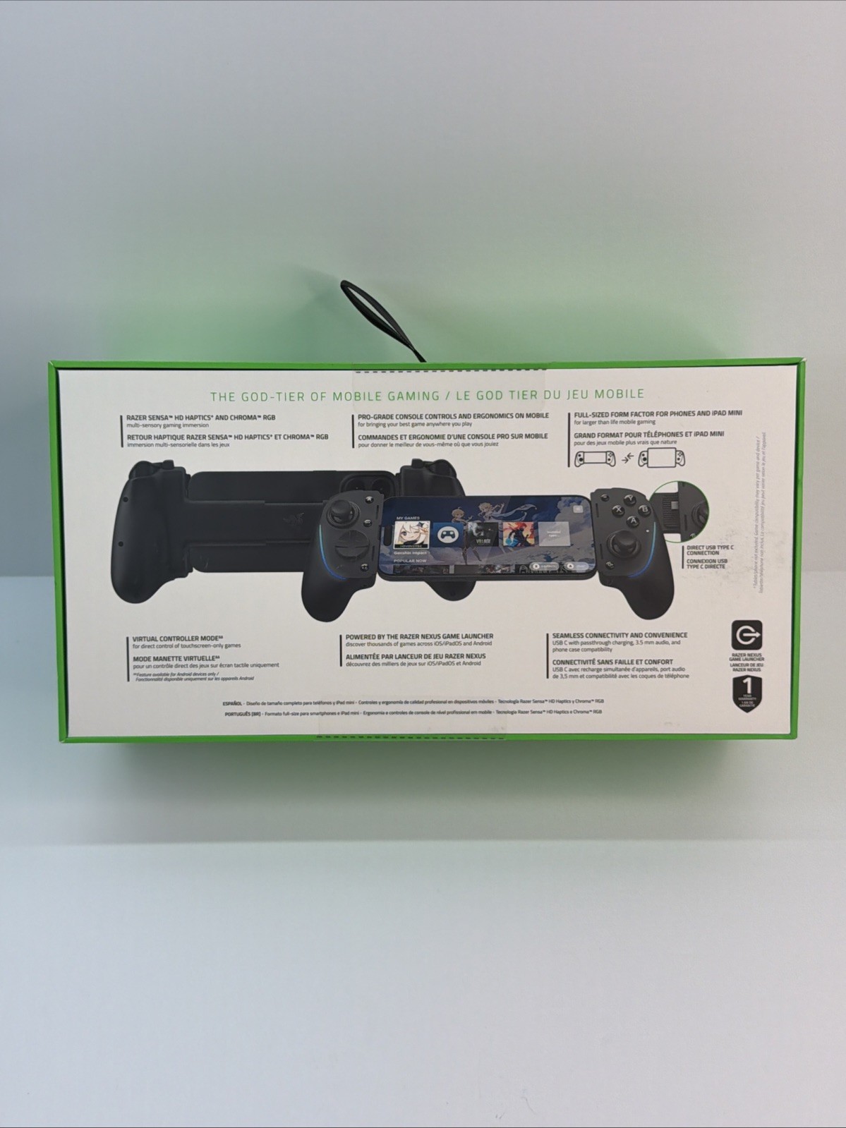 New Razer Kishi Ultra Mobile Gaming Controller For Android & Apple iPhone