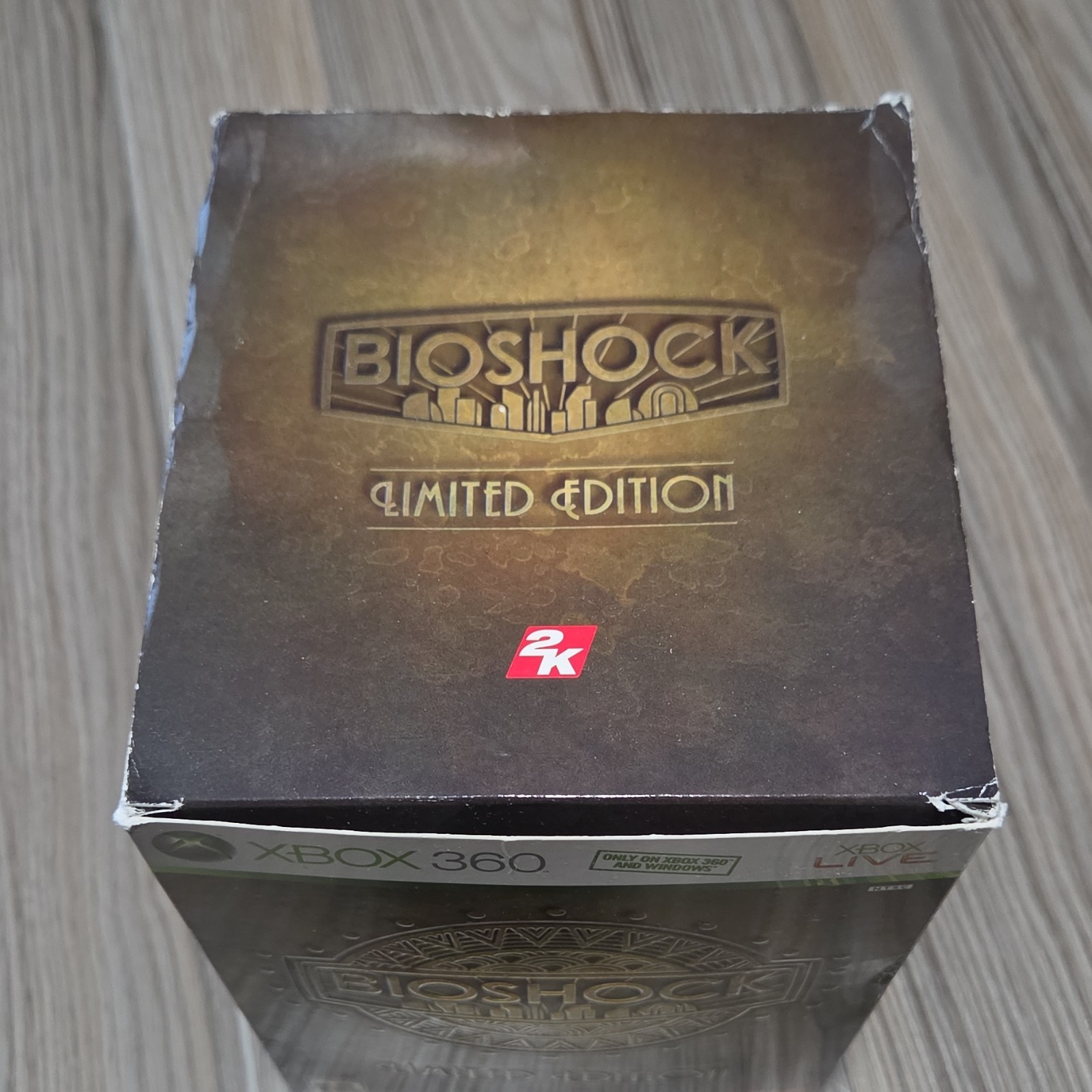 2K BioShock Limited Edition Big Daddy Action Figure Xbox 360 Box Set