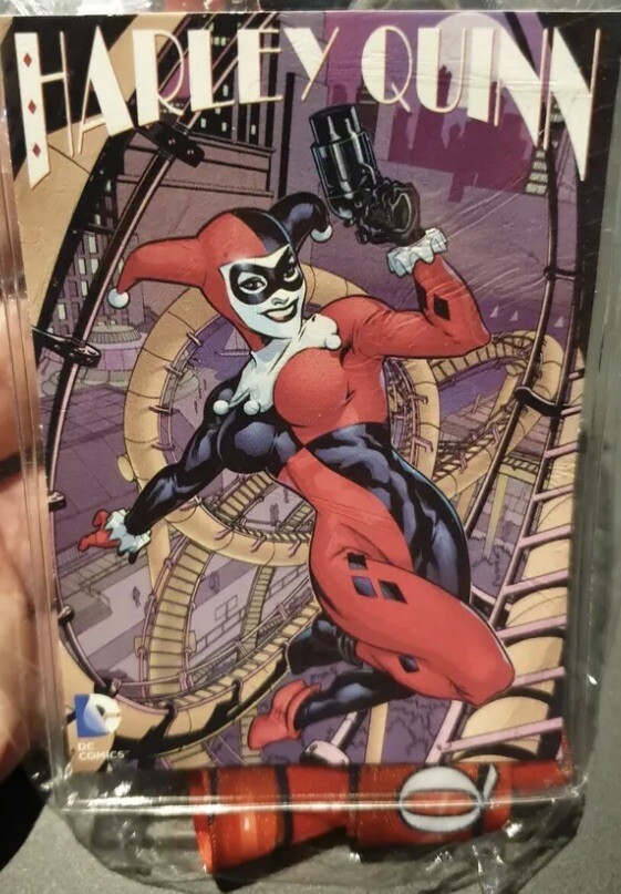 Harley Quinn Lanyard DC Comics ID Badge Holder Name Tag