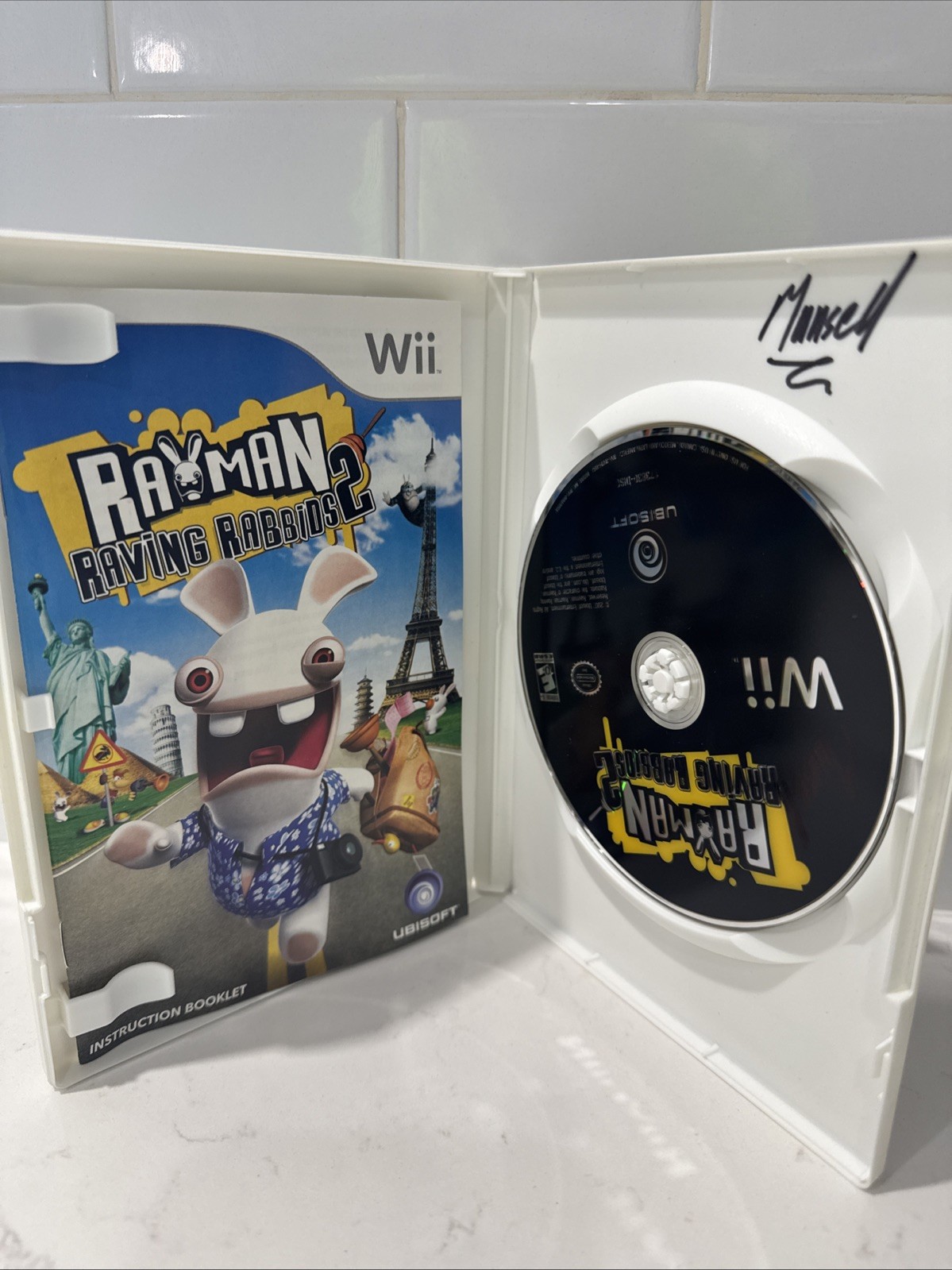 Rayman Raving Rabbids 2 (Nintendo Wii) CIB – Tested And Working
