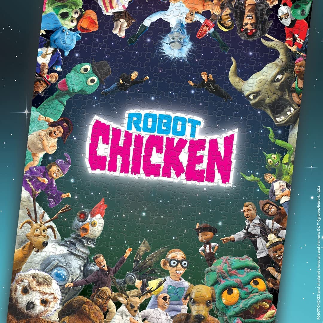 Robot Chicken It was Only a Dream 1000 Piece Jigsaw Puzzle 19×27-inch