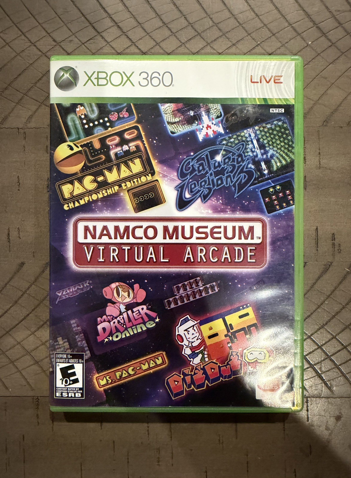 Namco Museum: Virtual Arcade; Boxed (Microsoft Xbox 360, 2008)