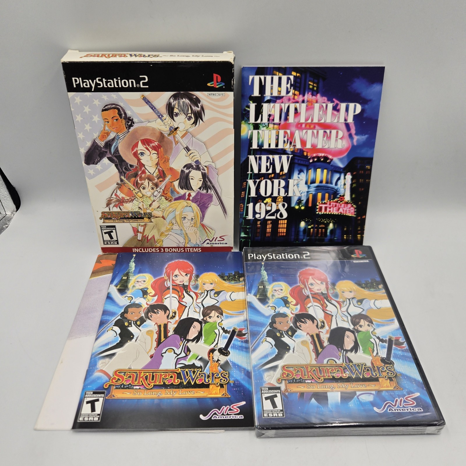 Sakura Wars: So Long, My Love Premium Package PS2 SEALED GAME *** READ