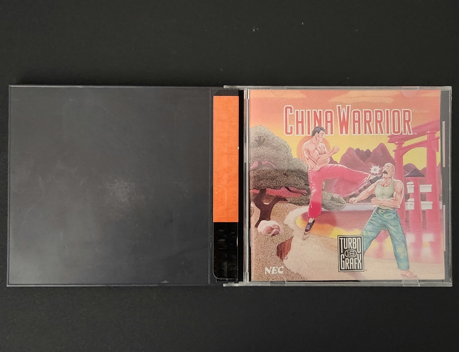 China Warrior(Nec TurboGrafx-16, 1989) Authentic & Complete with Case!