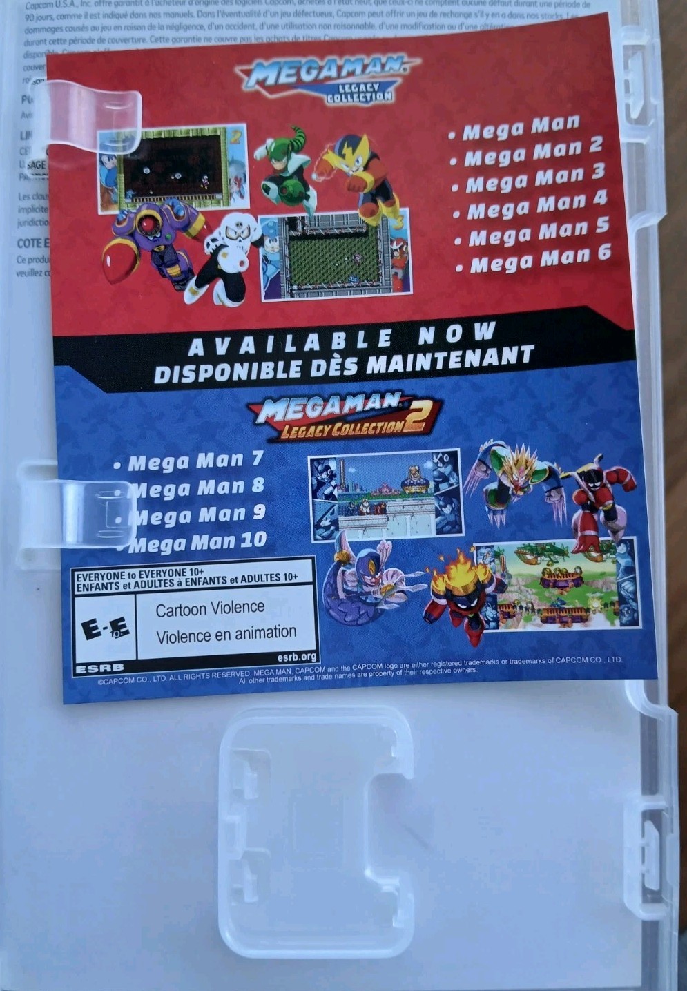 Case ONLY Mega Man 11 Nintendo Switch (NO GAME) REPLACEMENT original Artwork