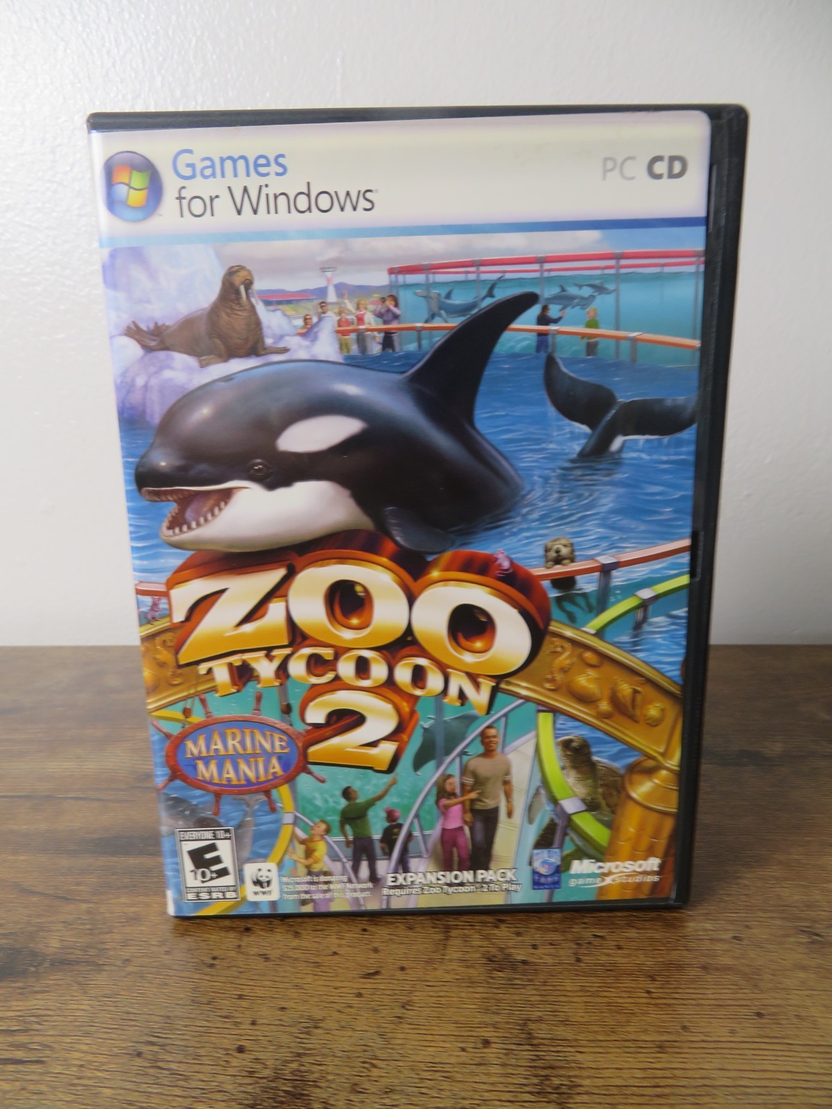 Zoo Tycoon 2: Marine Mania Expansion Pack (Windows PC 2006) w/ Manual