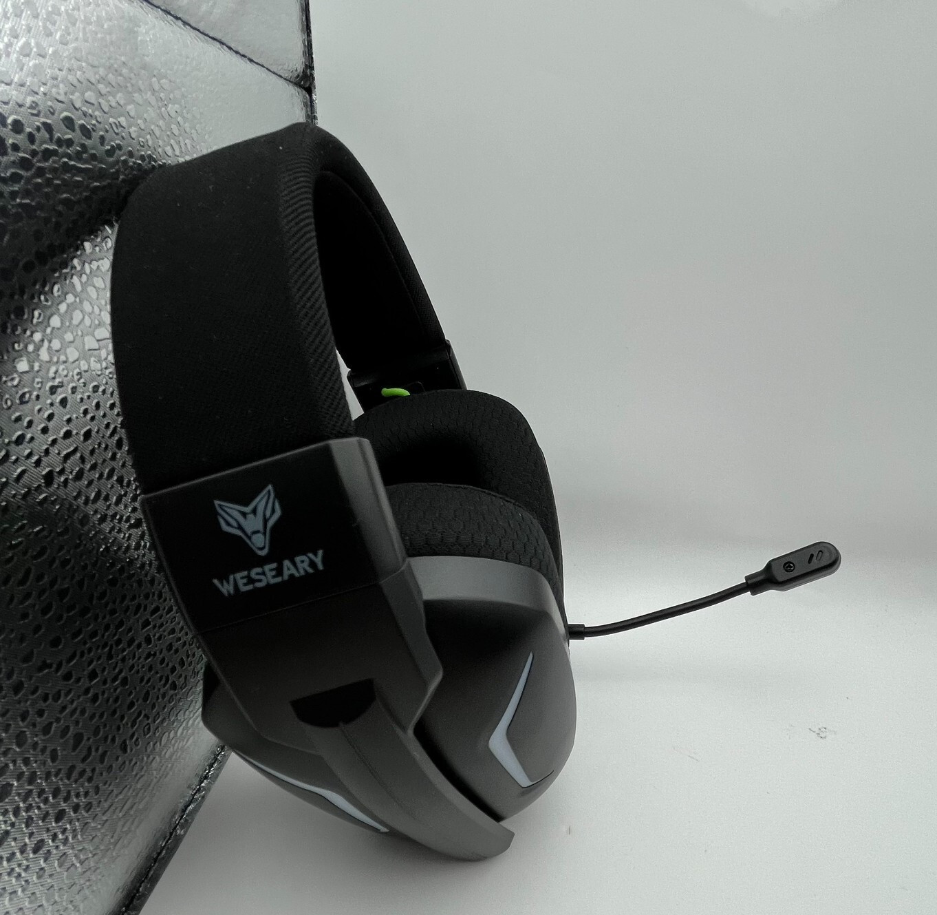 Weseary Wireless Bluetooth Gaming Headset USB Dongle Mic – No Charging Cable