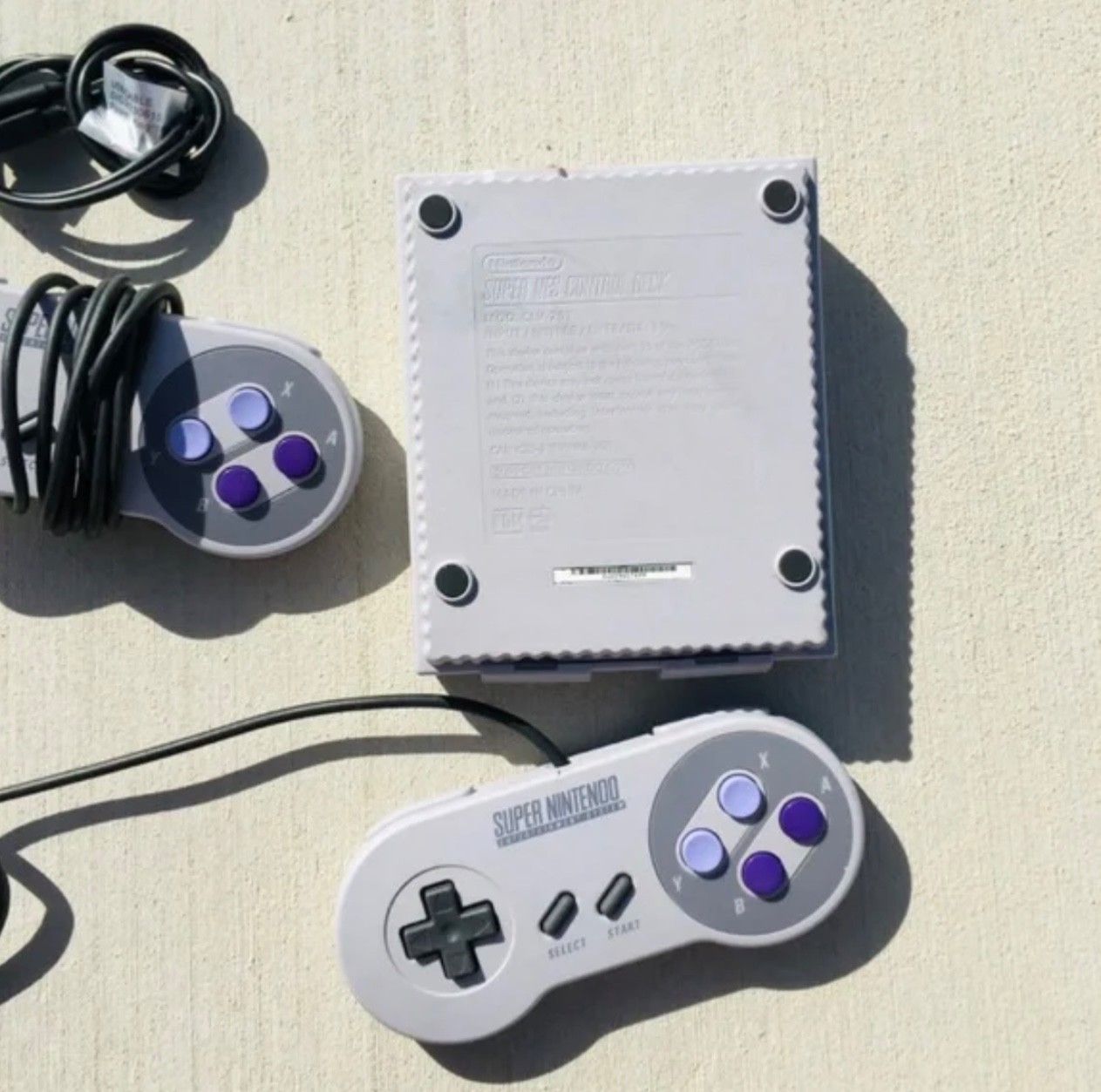 Nintendo Super NES Mini Classic Edition Control Deck – Gray