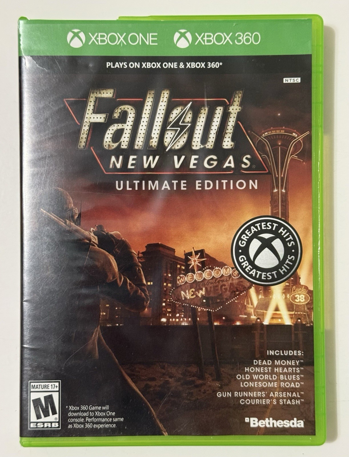 Fallout: New Vegas [Ultimate Edition] Xbox One/360 *Rare/Case Damage*