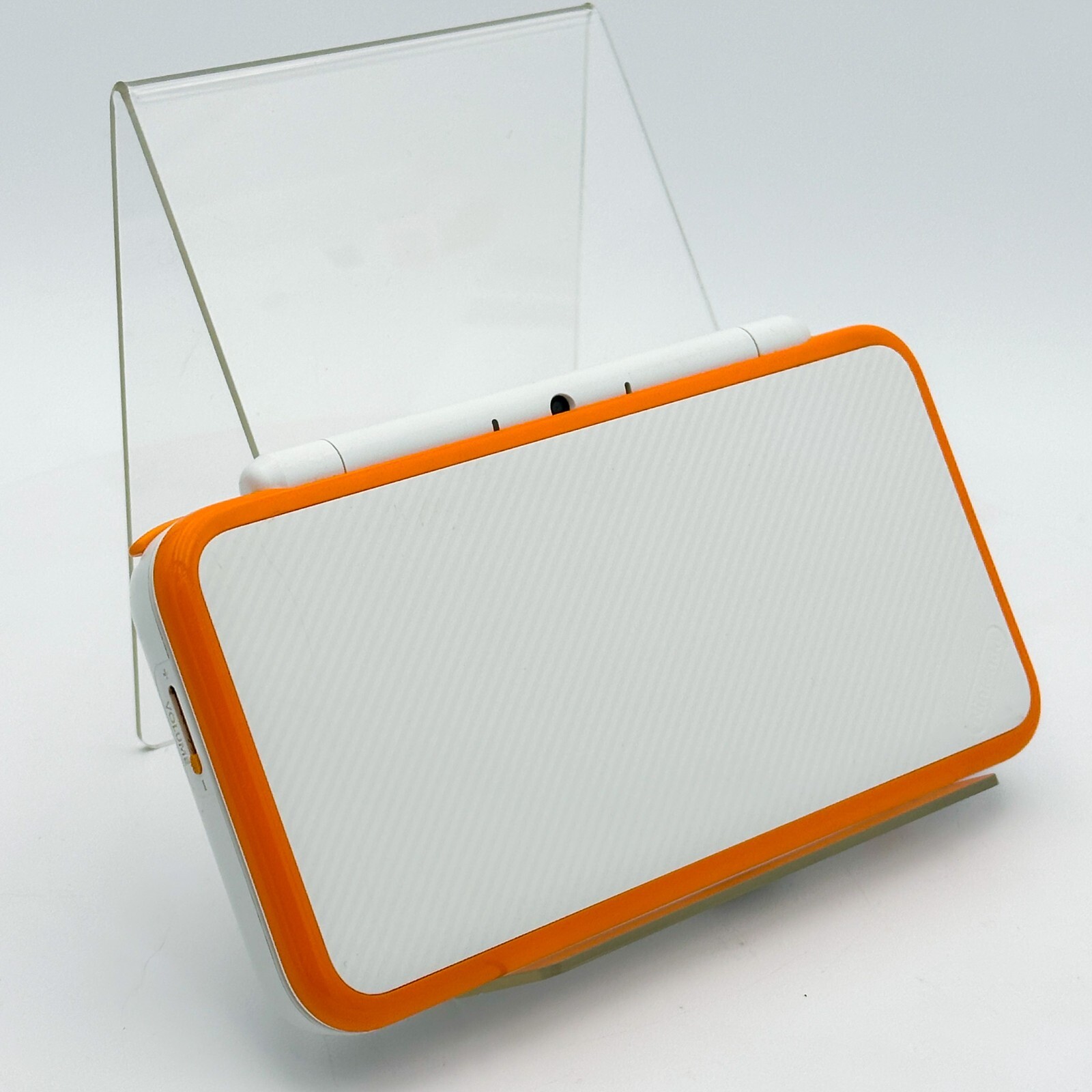 New Nintendo 2DS XL LL White Orange Console Japanese ver Good Condition Tested