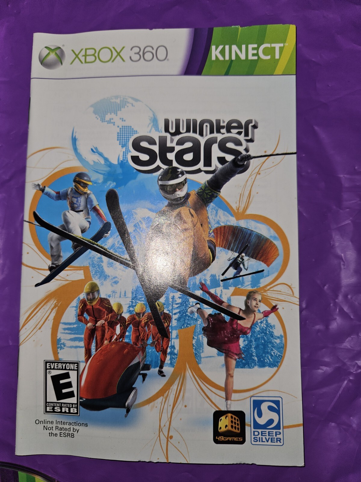 Winter Stars (Microsoft Xbox 360, 2011) Cib Complete Tested