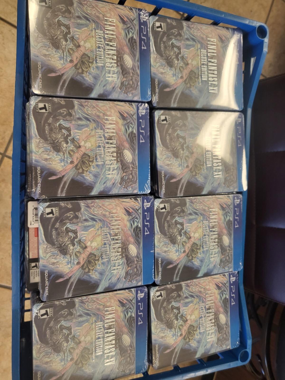 Final Fantasy XV, Deluxe Edition, PS4, Brand New Sealed, steelbook