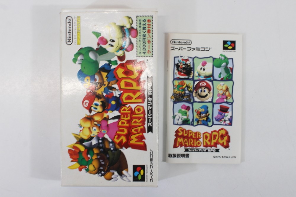 Super Mario RPG W/ Manual CIB Nintendo SFC Super Famicom Japan US Seller OEM