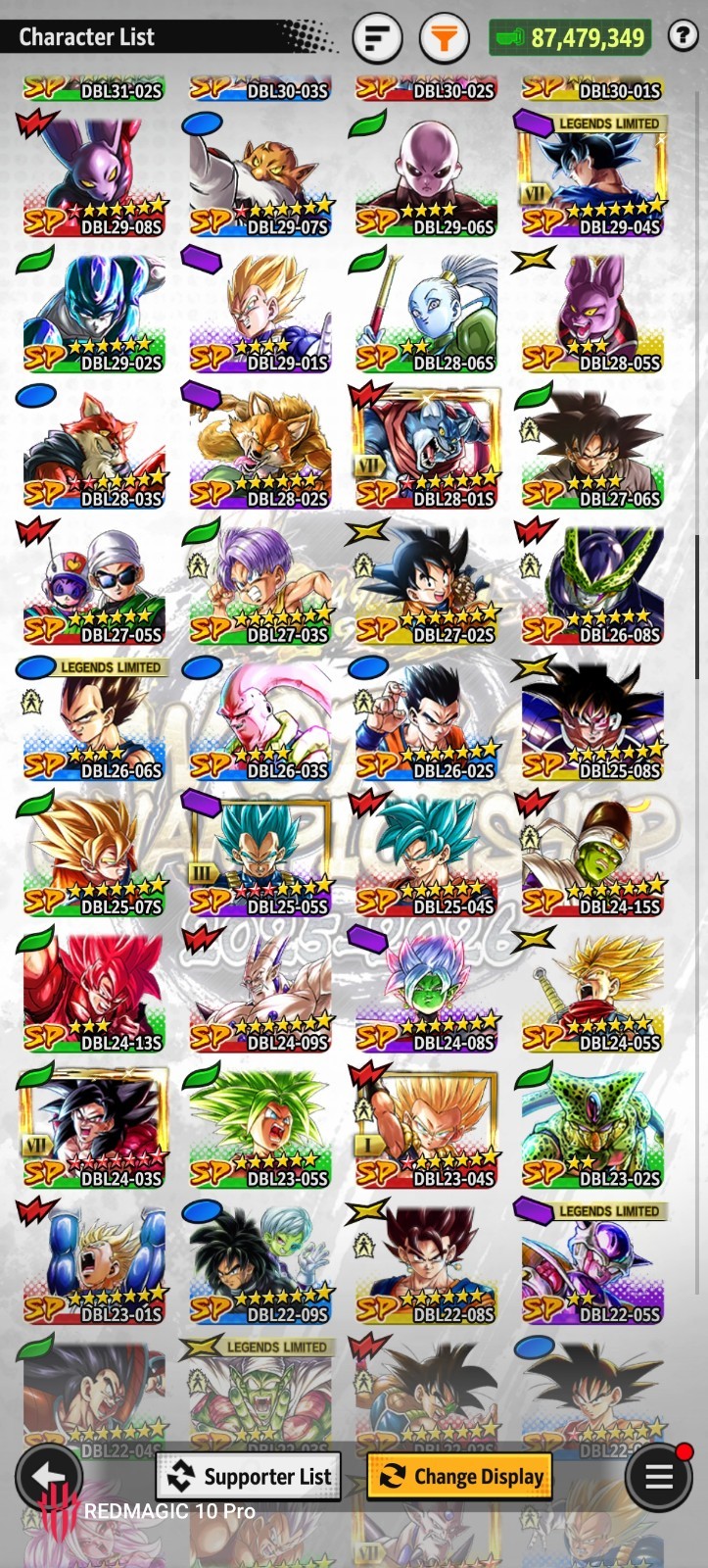 🔥TOP 2026 ANDROID dragonball legends Goku 4 UR 14 Goku UR 14 Vegeta SS4 UR 14