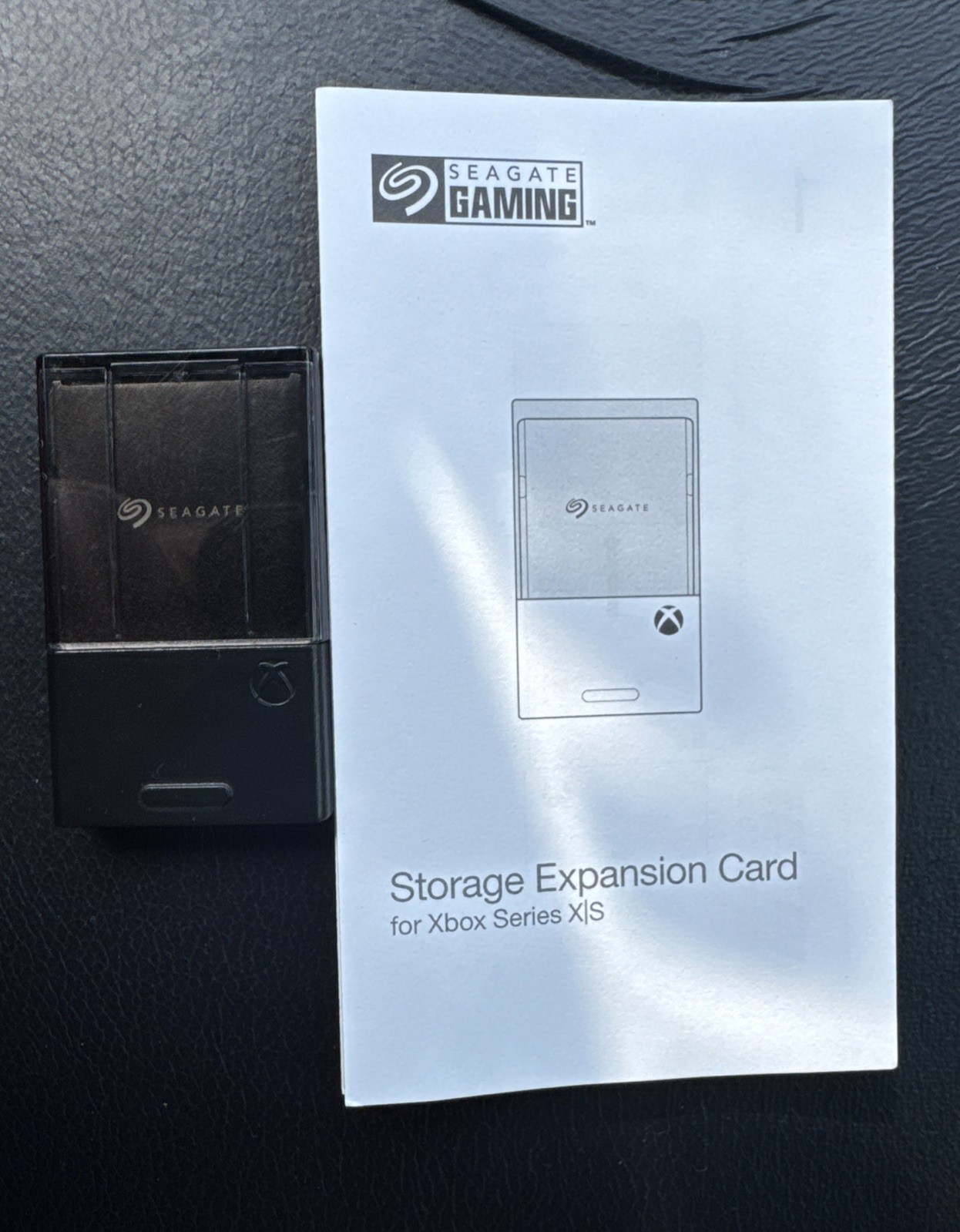 Seagate Storage Expansion Card Black for Xbox Series X | S Console 1TB W/ Manual