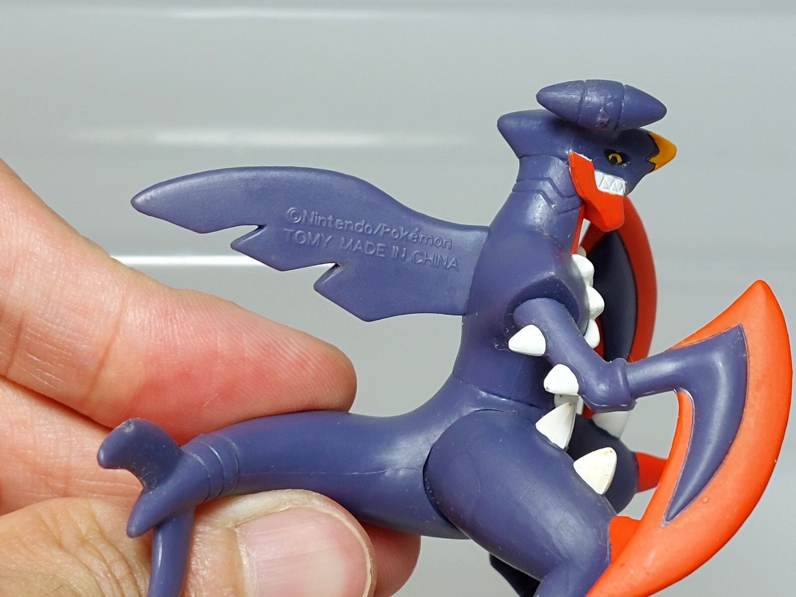 Mega Garchomp Pokemon Moncolle Figure Takara Tomy 2014 Japan U04 2.4in