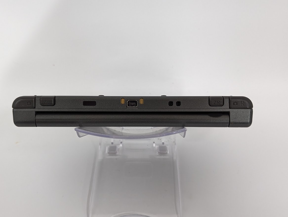 B131 Nintendo new 3DS LL XL console Metallic Black Japan w/pen adapter fx