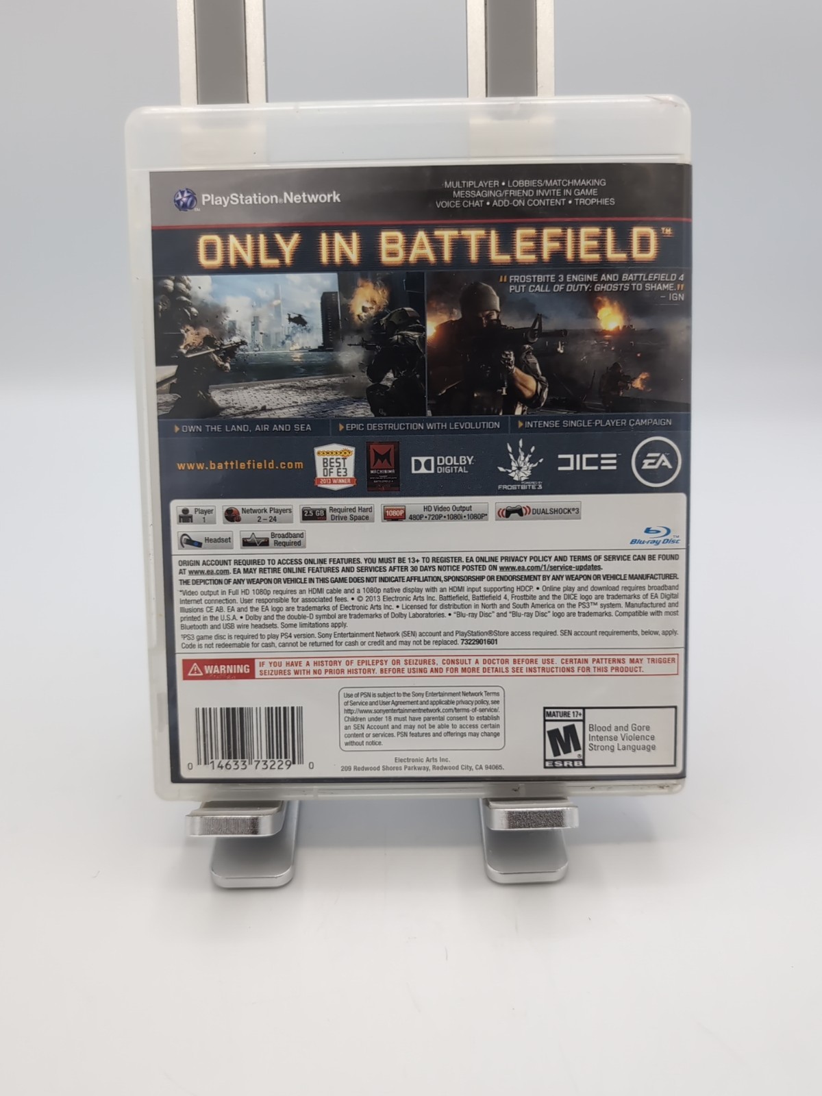 Battlefield 4 – Sony PlayStation 3 C.I.B. TESTED CODES NO GOOD