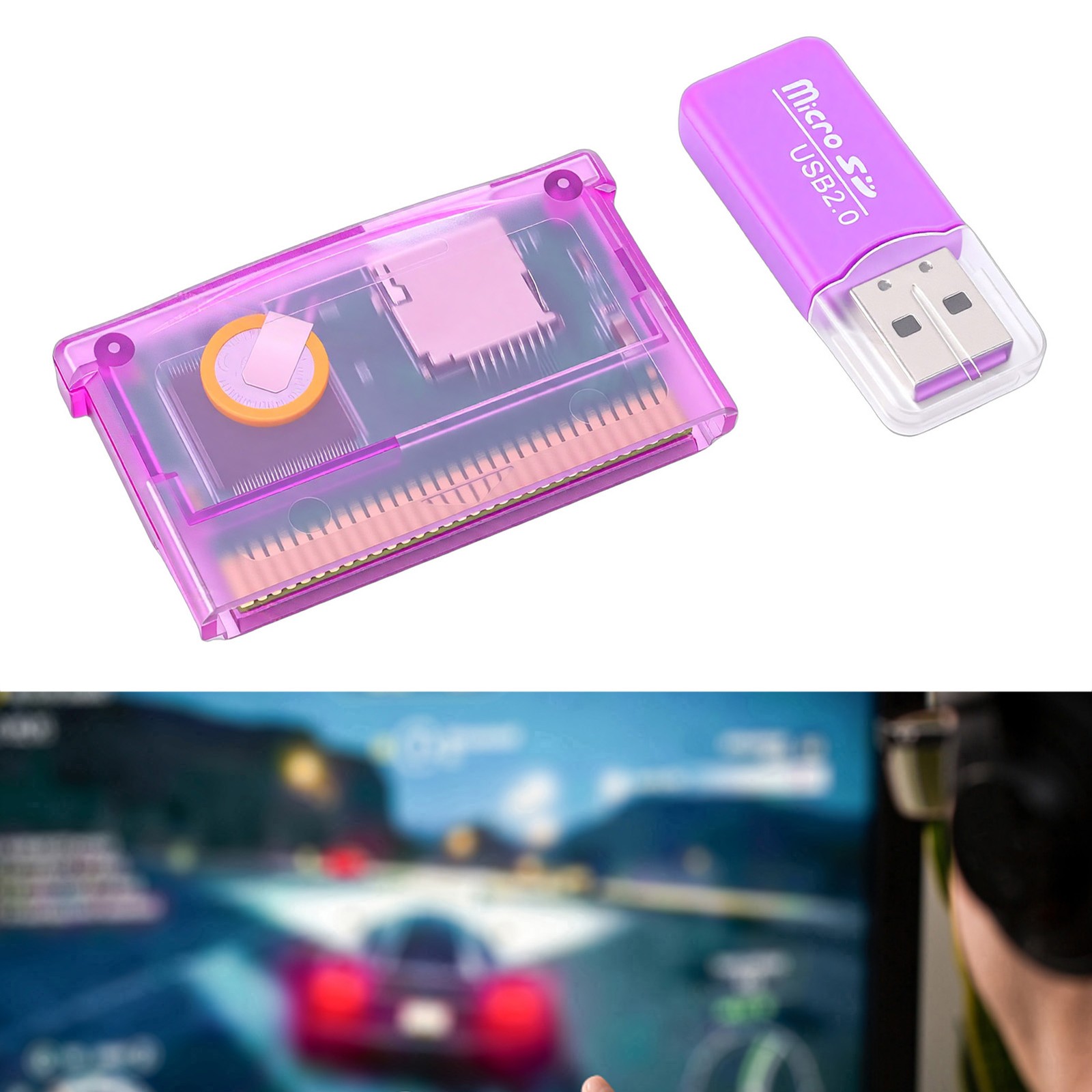 Universal Flash Game Cartridge For GBA Console 2GB Storage