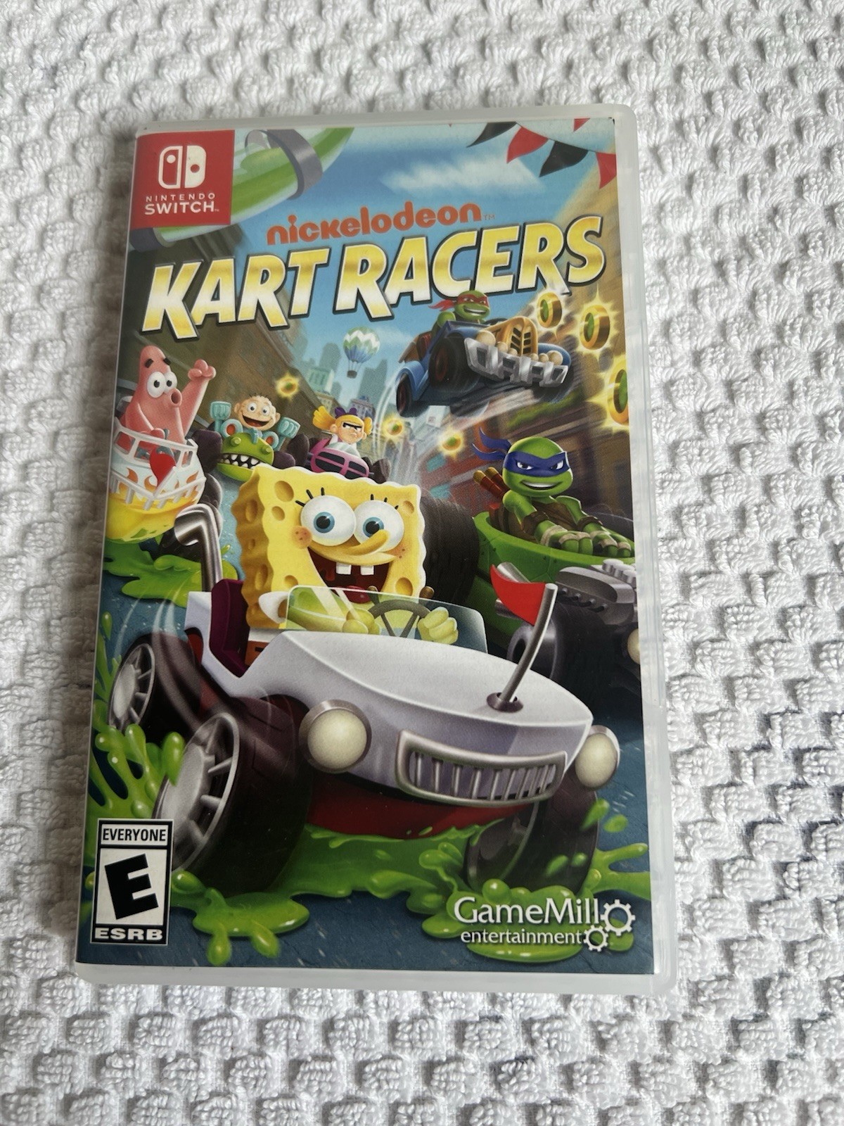 GameMill Nickelodeon Kart Racers Nintendo Switch Multiplayer Customizable Karts