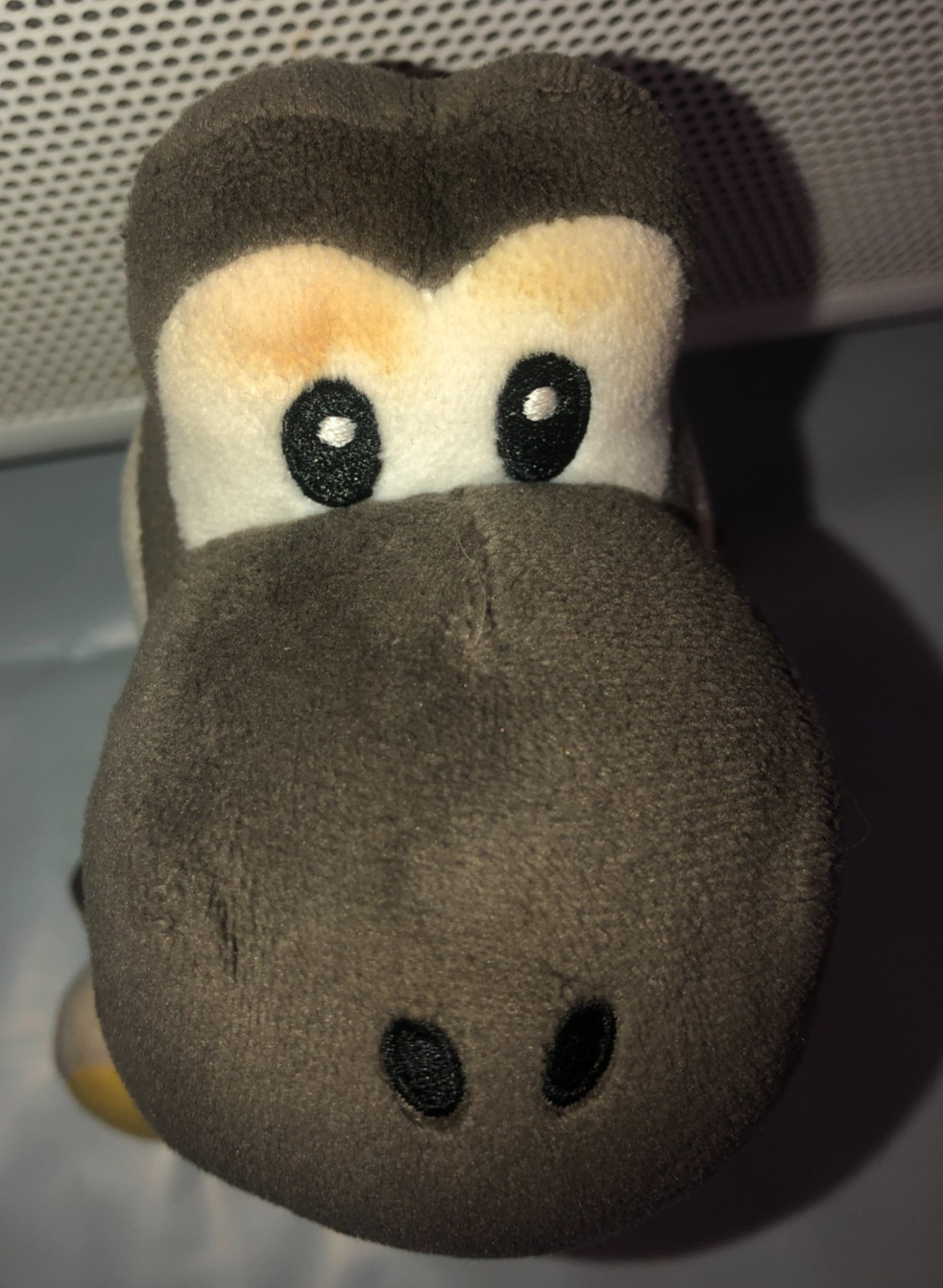 Yoshi Mario DS Plush Gray Black Little Buddy Sanei 2015 Nintendo Japan Rare B