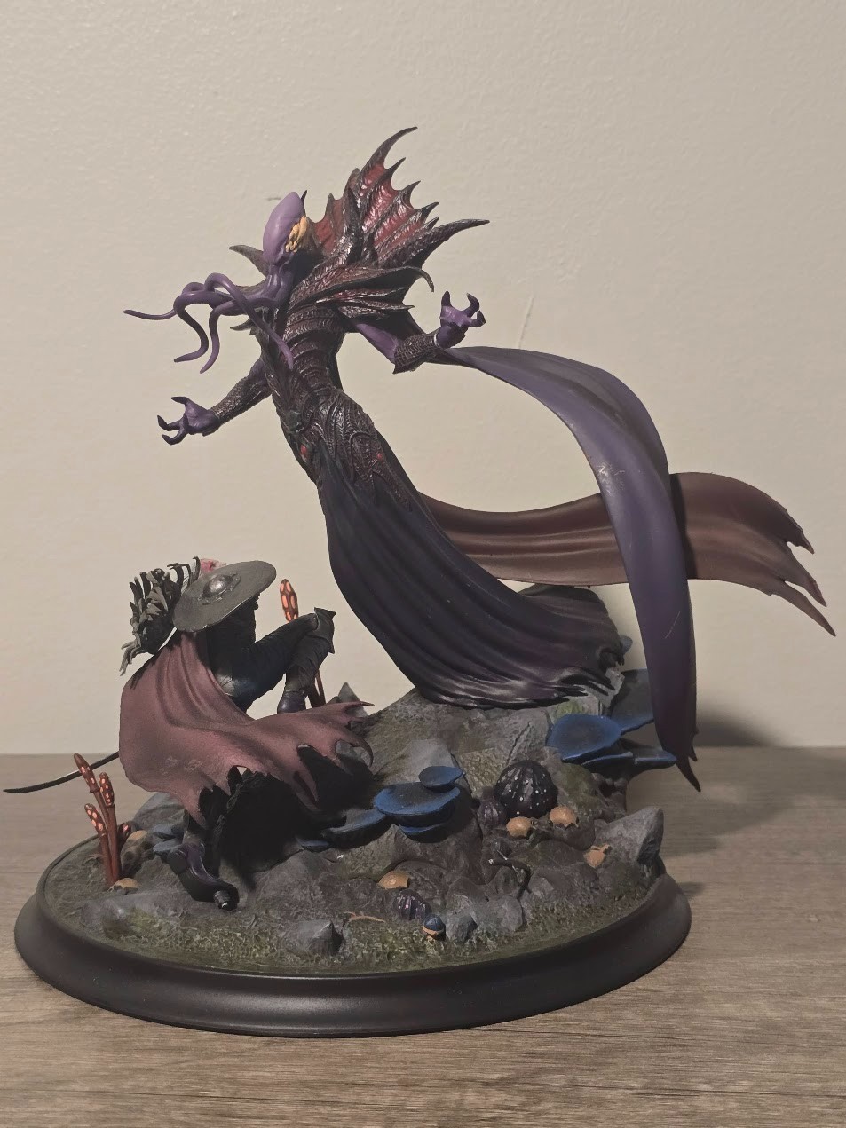 Baldur’s Gate 3 Collector’s Edition Mind Flayer vs Drow Statue BG3 Rare Display