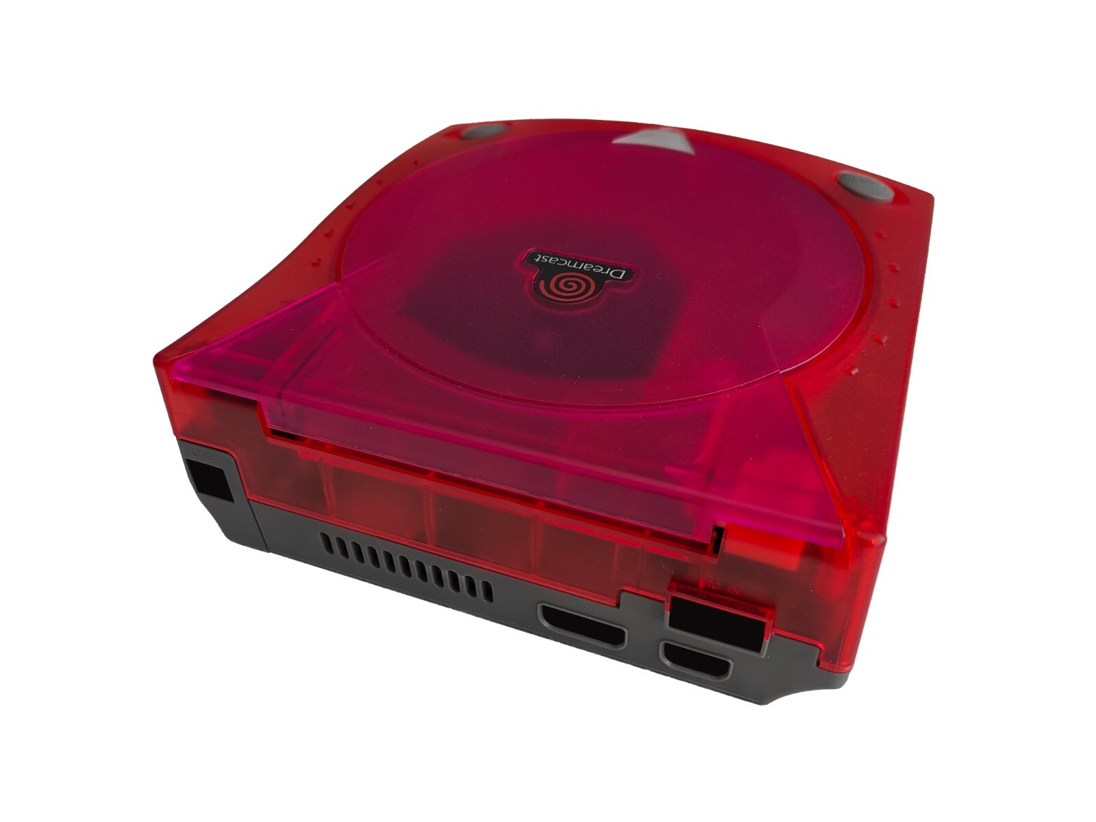 Dreamcast Purple＆red transparent shell replacement shell BRAND NEW (Veronica)