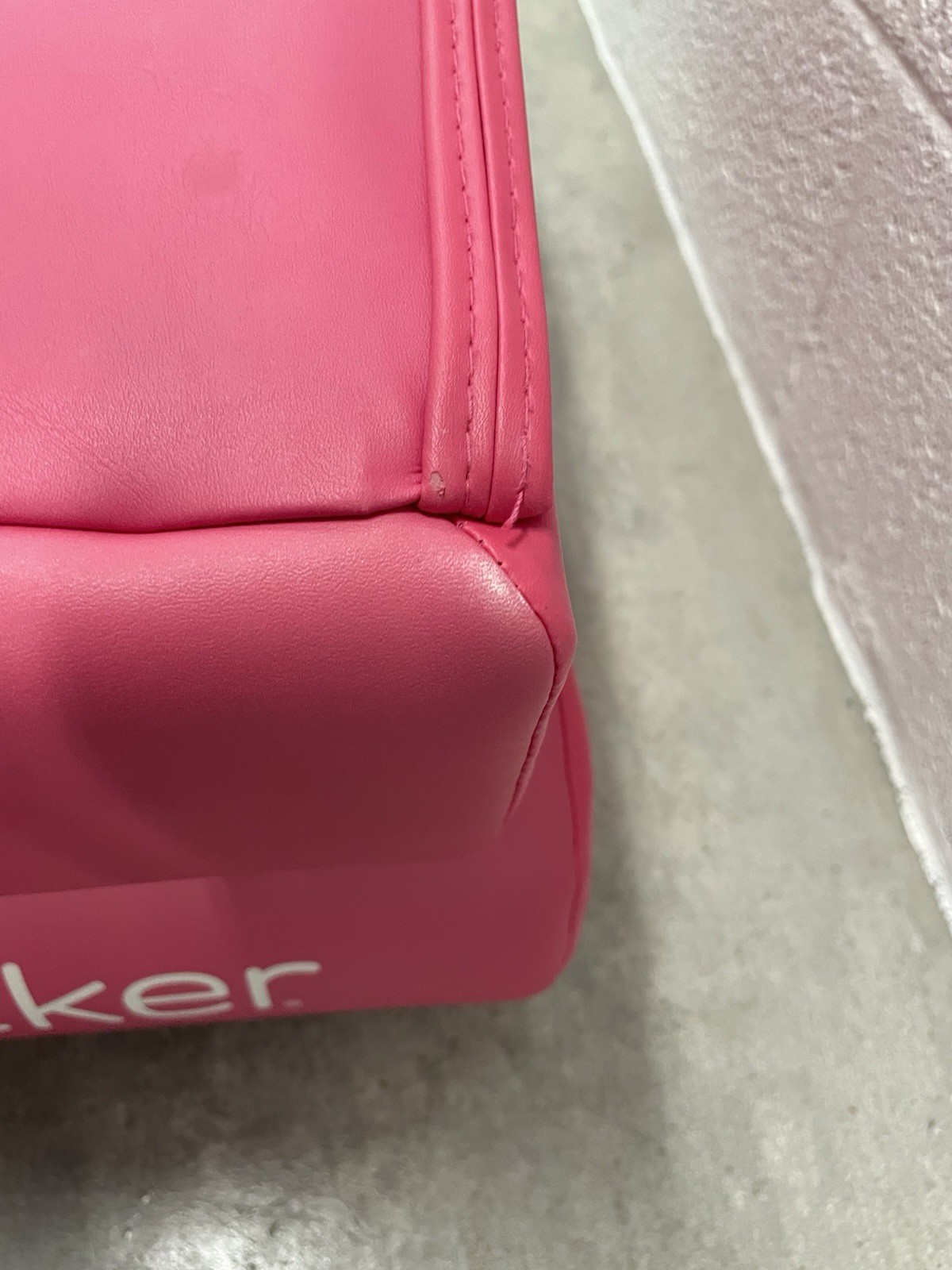 X Rocker Super Mario Princess Peach Pink Floor Gaming Rocker Chair Rare HTF EUC
