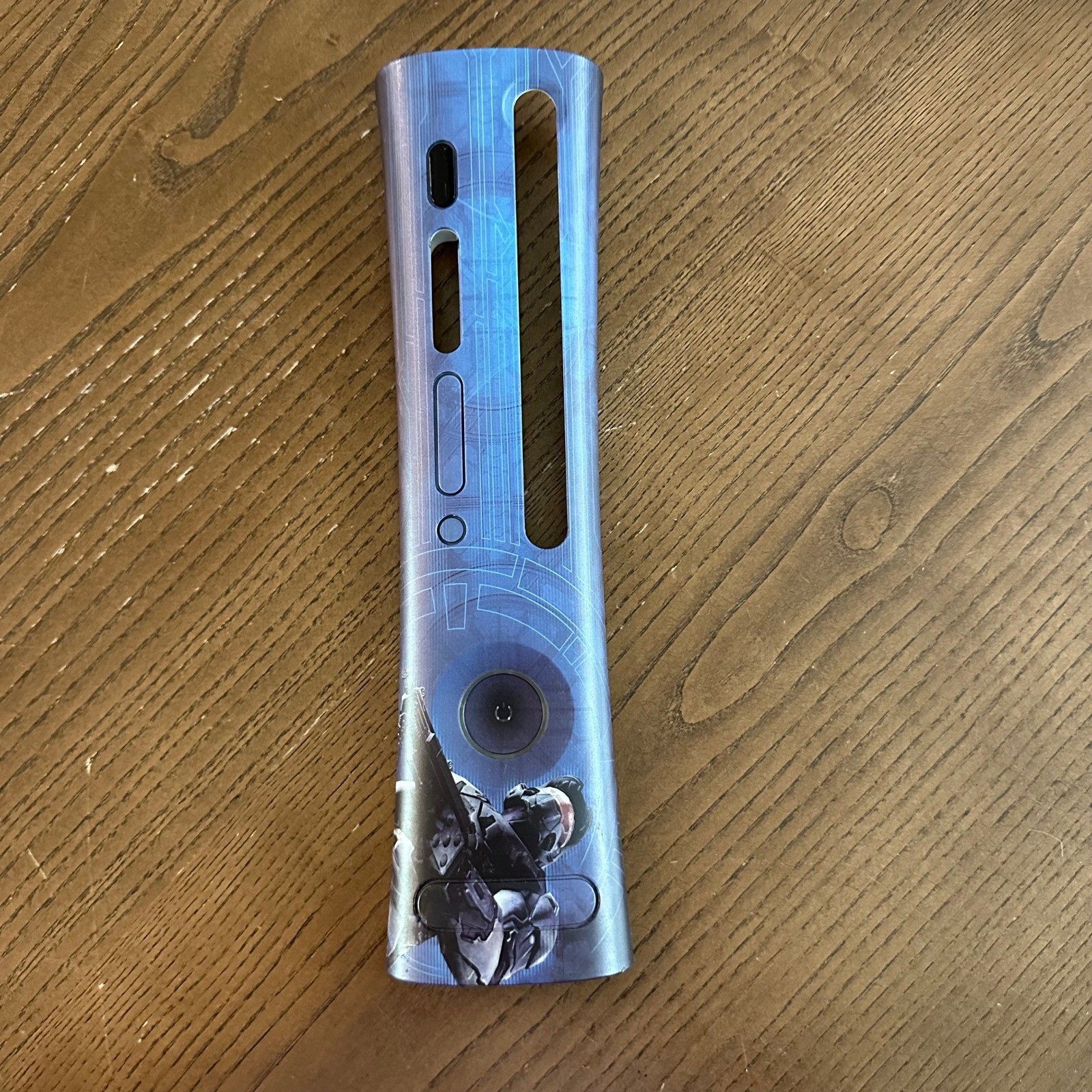 Microsoft Xbox 360 Faceplate Halo Master Chief Blue Graphic Console Accessory
