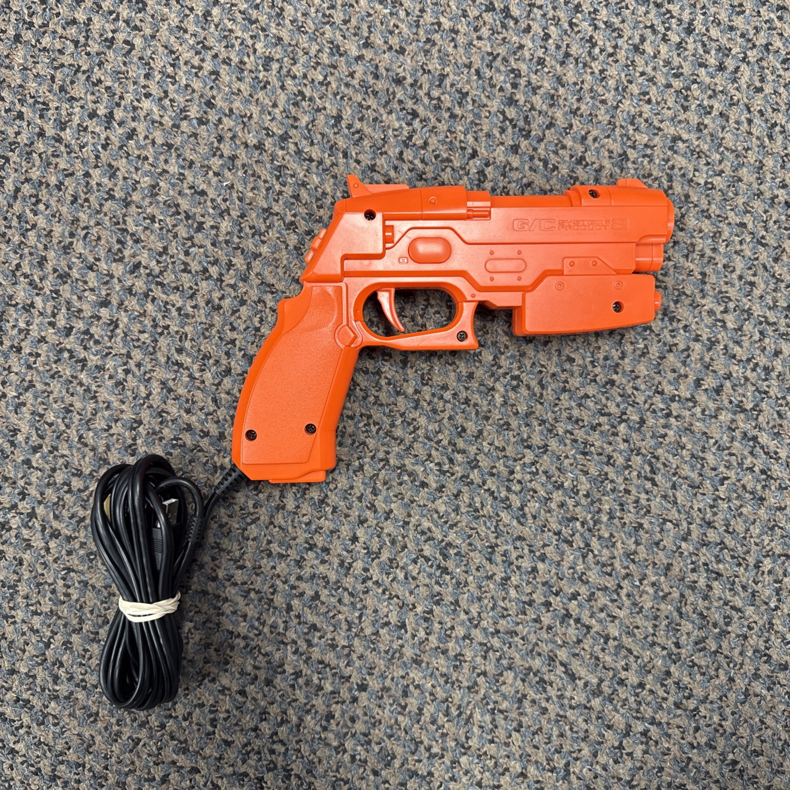 Namco NPC-106 Orange Wired Light Gun Controller for Console (2000)