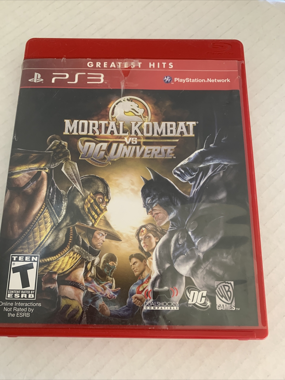 Call Of Duty Black Ops 3 & Mortal Kombat VS DC Universe PS3 Lot ForPlaystation 3