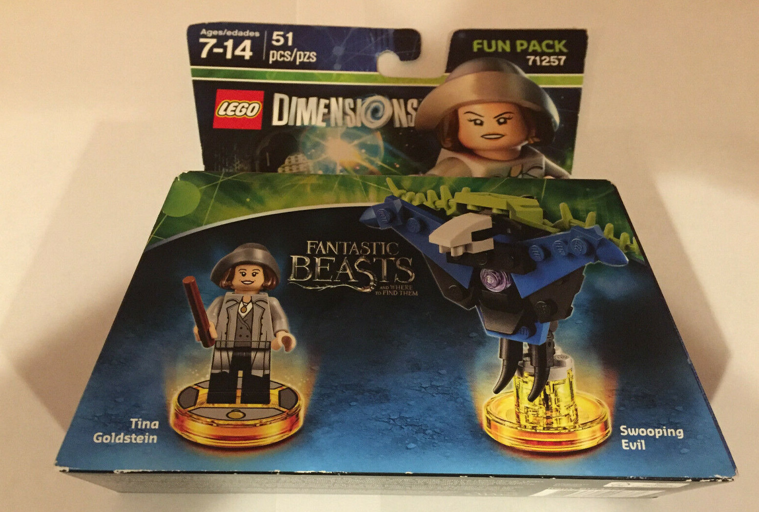 LEGO Dimensions Tina Goldstein Swooping Evil Fantastic Beasts Fun Pack NEW 71257