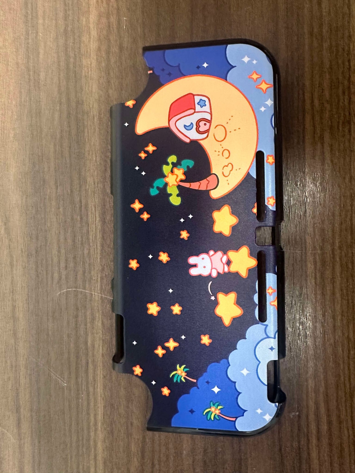 Rigid Plastic Moon Design Protective Shell For Switch Lite Very Good 1E