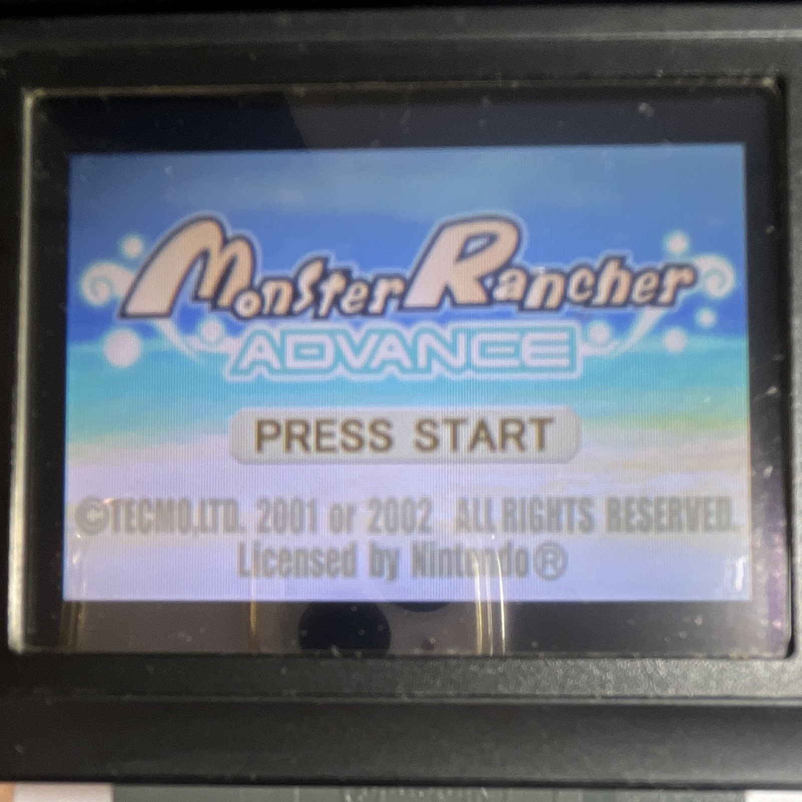Monster Rancher Advance Nintendo Game Boy Advance GBA NTSC-U/C E Cart Only