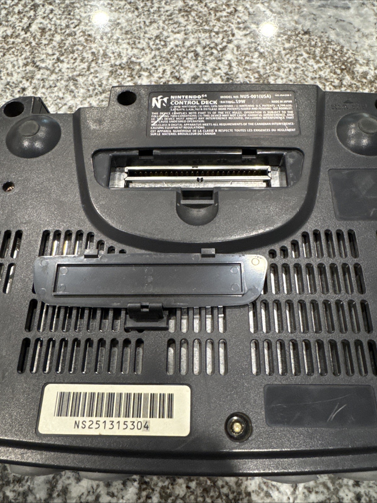 Nintendo N64 System Console Power Pak AV Cable Only Tested/Working