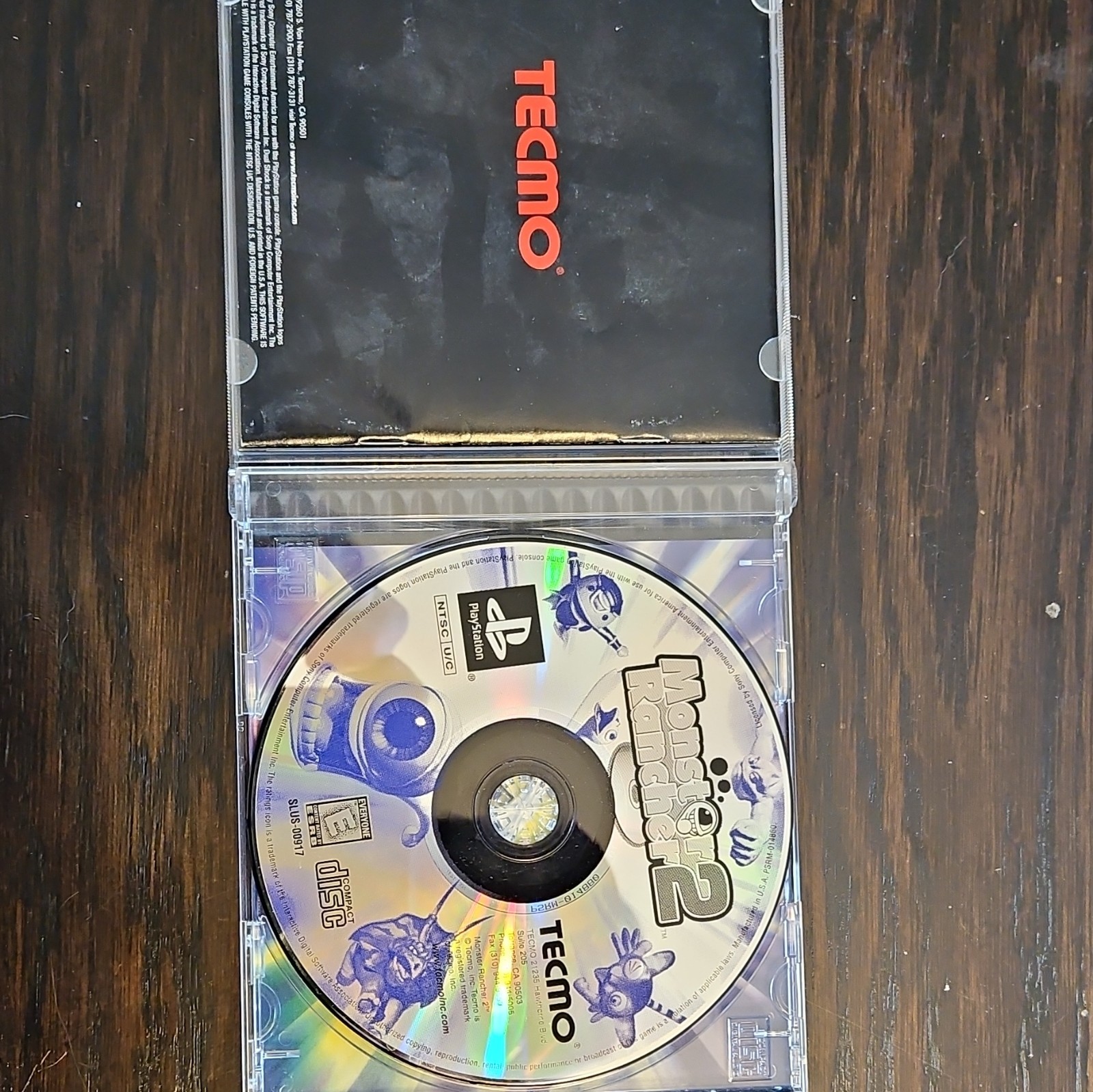 Tecmo Monster Rancher 2 PS1 CIB w/ Manual NTSC-U/C (US/Canada) 1999