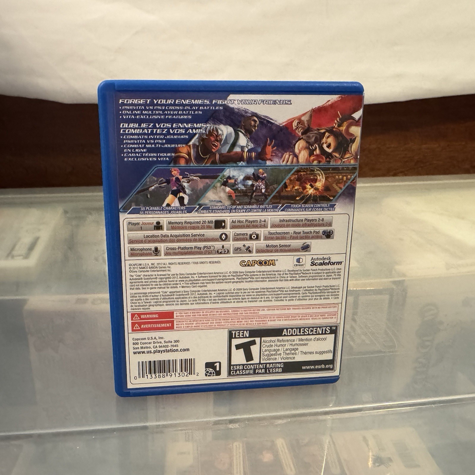 Street Fighter X Tekken (Sony PlayStation Vita, 2012)