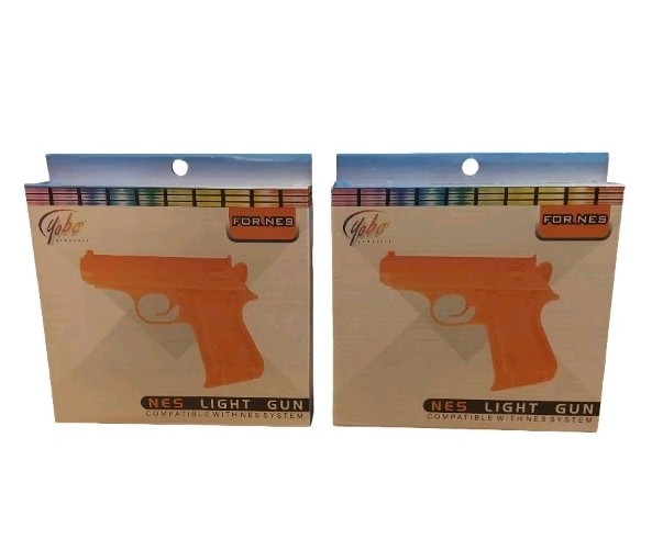 X2 Nintendo LIGHT GUN Zappers For Original NES Consoles – NEW –