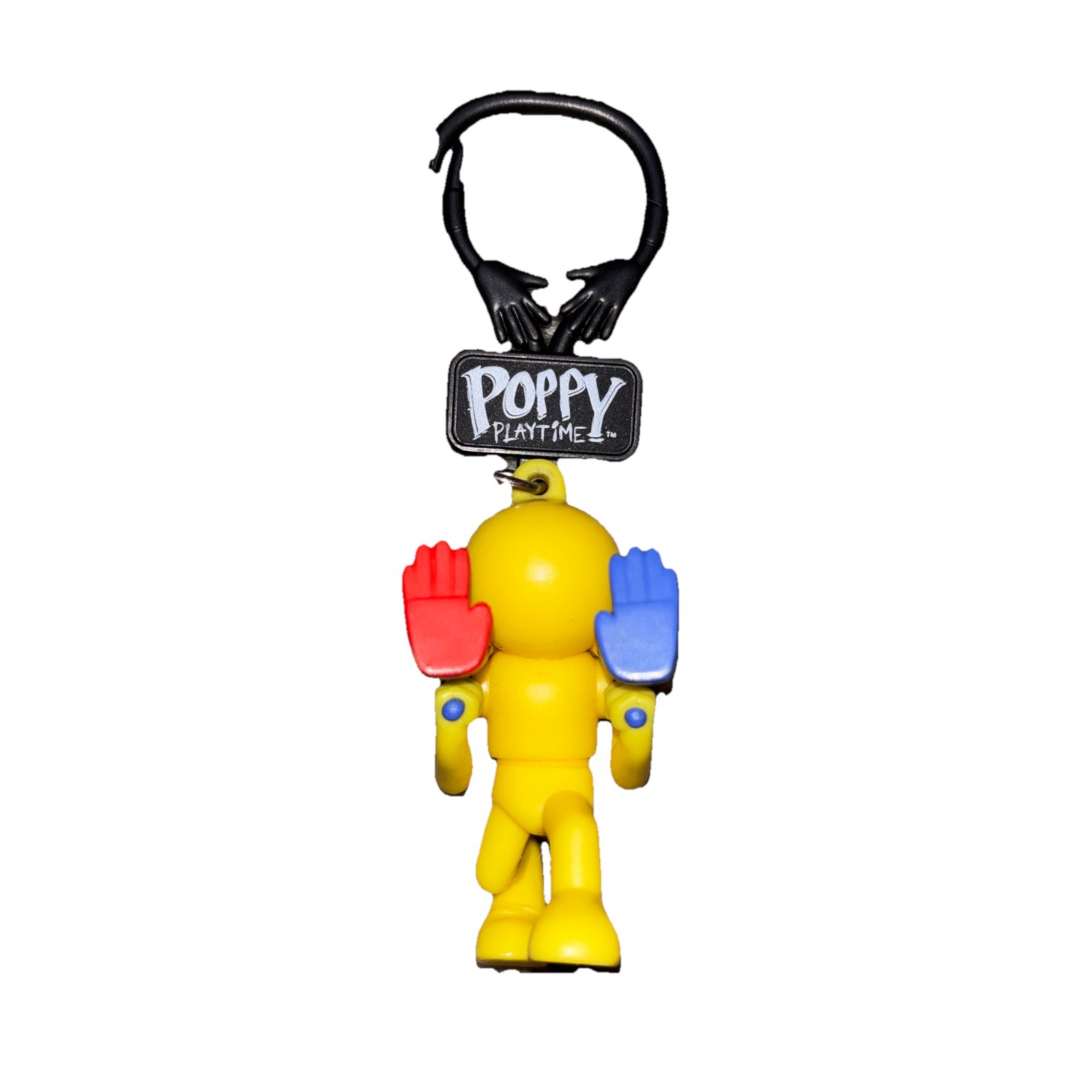 Poppy Playtime “The Player” Collectible Keychain Toy Bag Clip Yellow Phatmojo