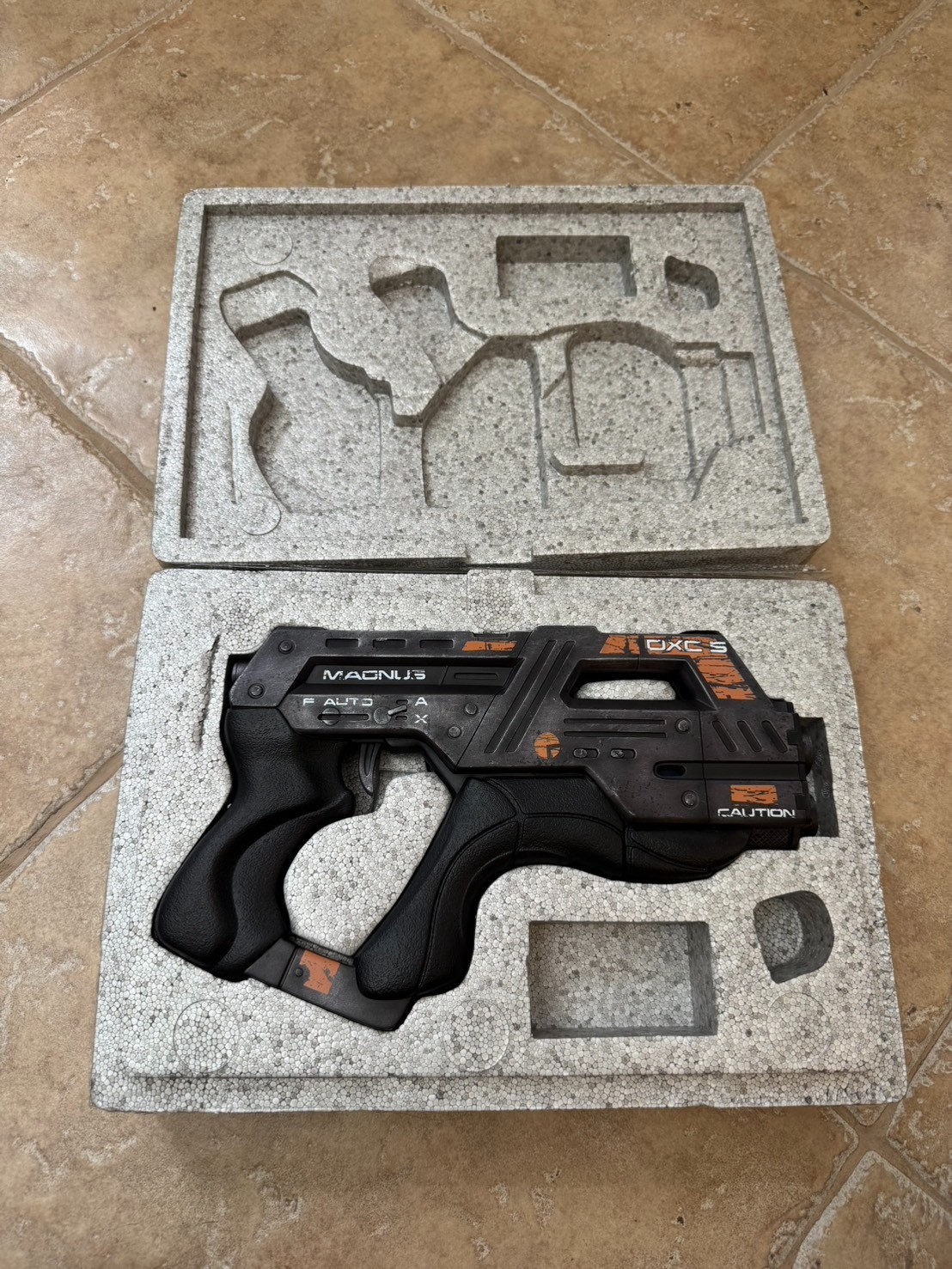 Mass Effect M6 Magnus Carnifex Replica Project Triforce 1:1 READ DESCRIPTION