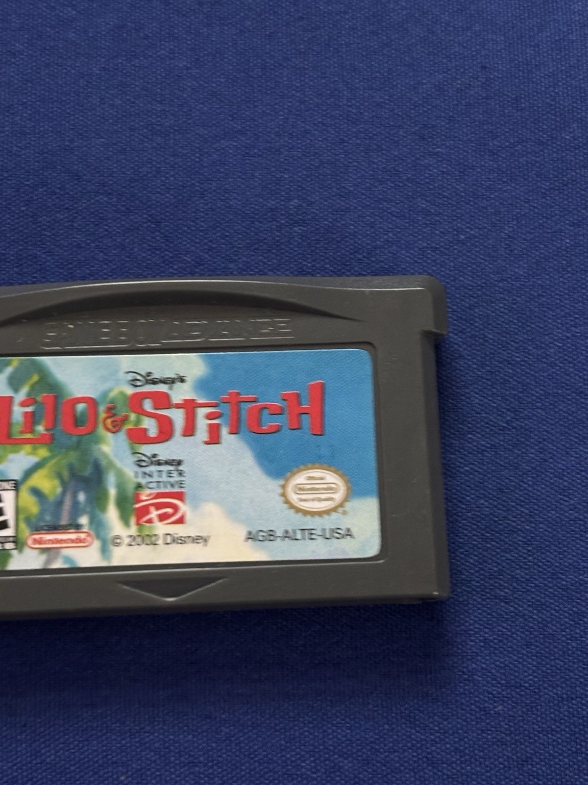 Lilo & Stitch (GBA Game Boy Advance, 2002) Game Cart Only – Authentic Tested!