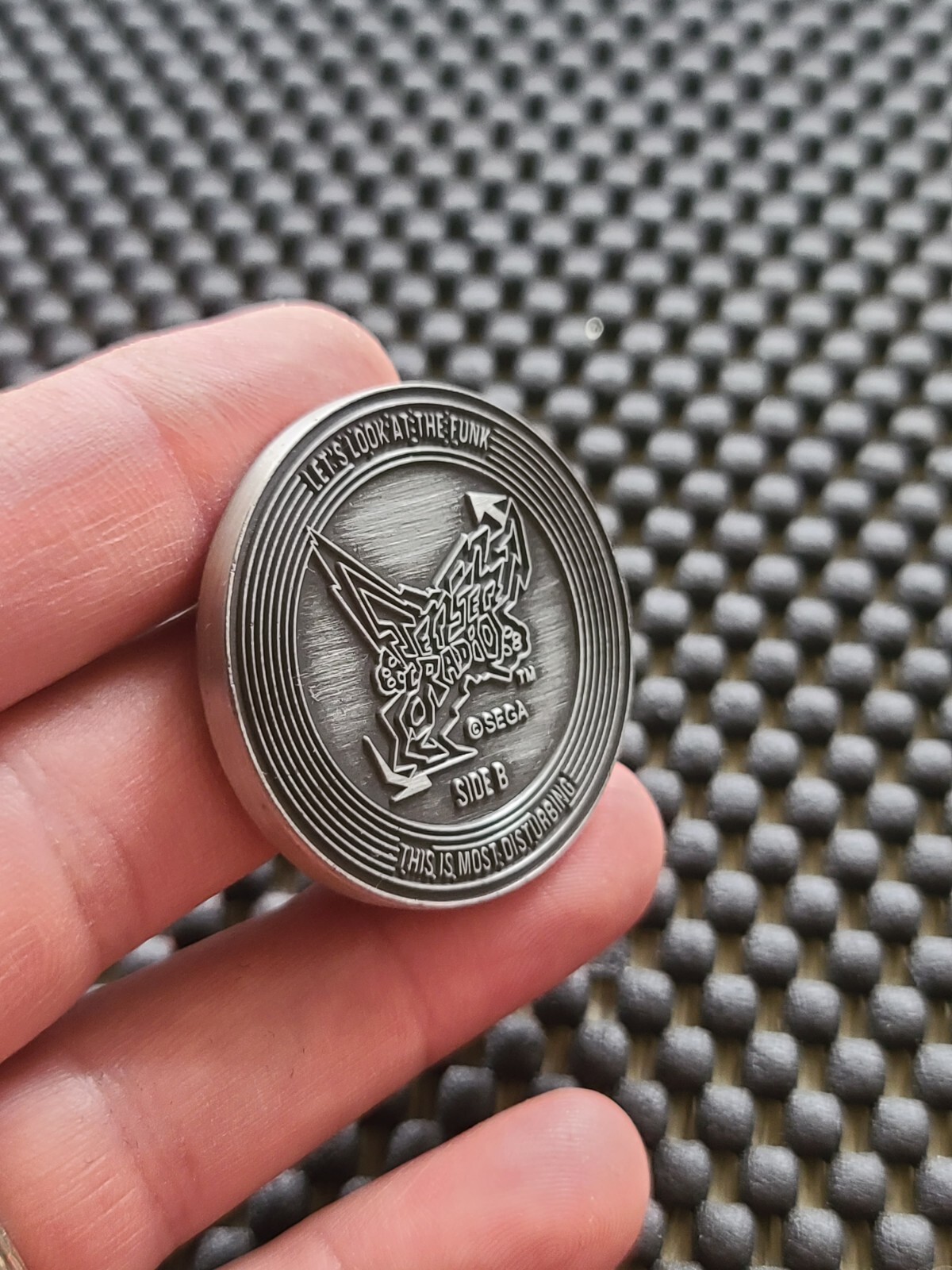 Jet Set Radio Coin Medal Sega Shop EU Exclusive 300 Units Rare Genesis Saturn CD